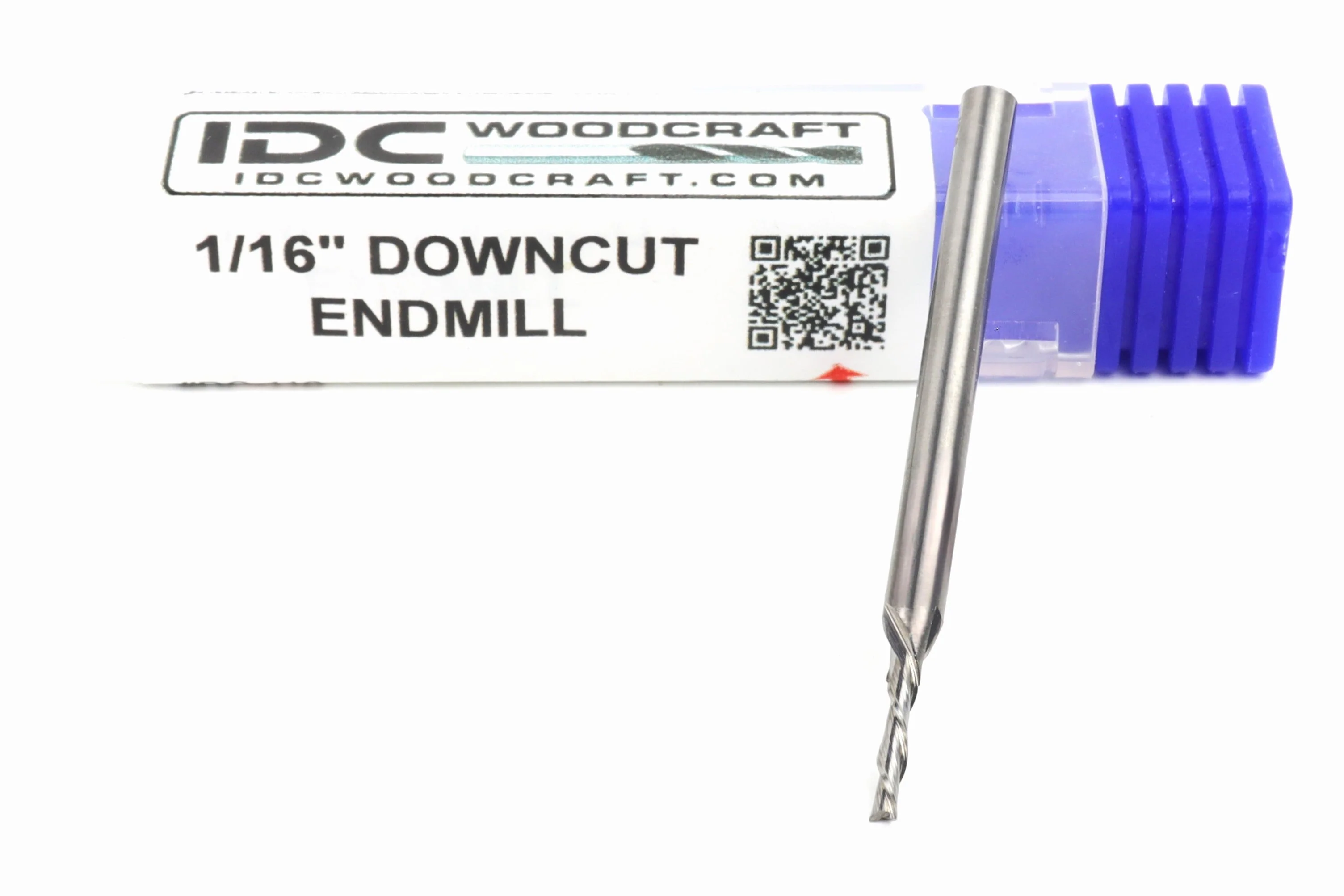 1/16 Down Cut Endmill Bit For CNC Routers for Fine Detail Carving, 1/8 Shank - Image 3