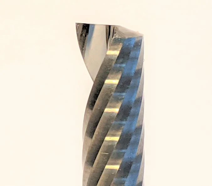 1/4" 0-Flute CNC Router Bit For Acrylic, 1/4" Shank - Image 8