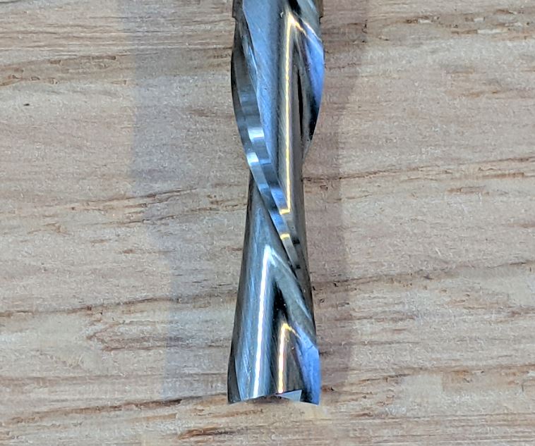 1/4 Down-Cutting Bit Endmill For CNC Routers, 1/4 Shank - Image 6