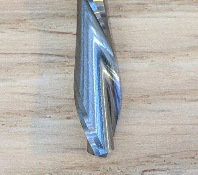 1/4 Down-Cutting Bit Endmill For CNC Routers, 1/4 Shank - Image 8