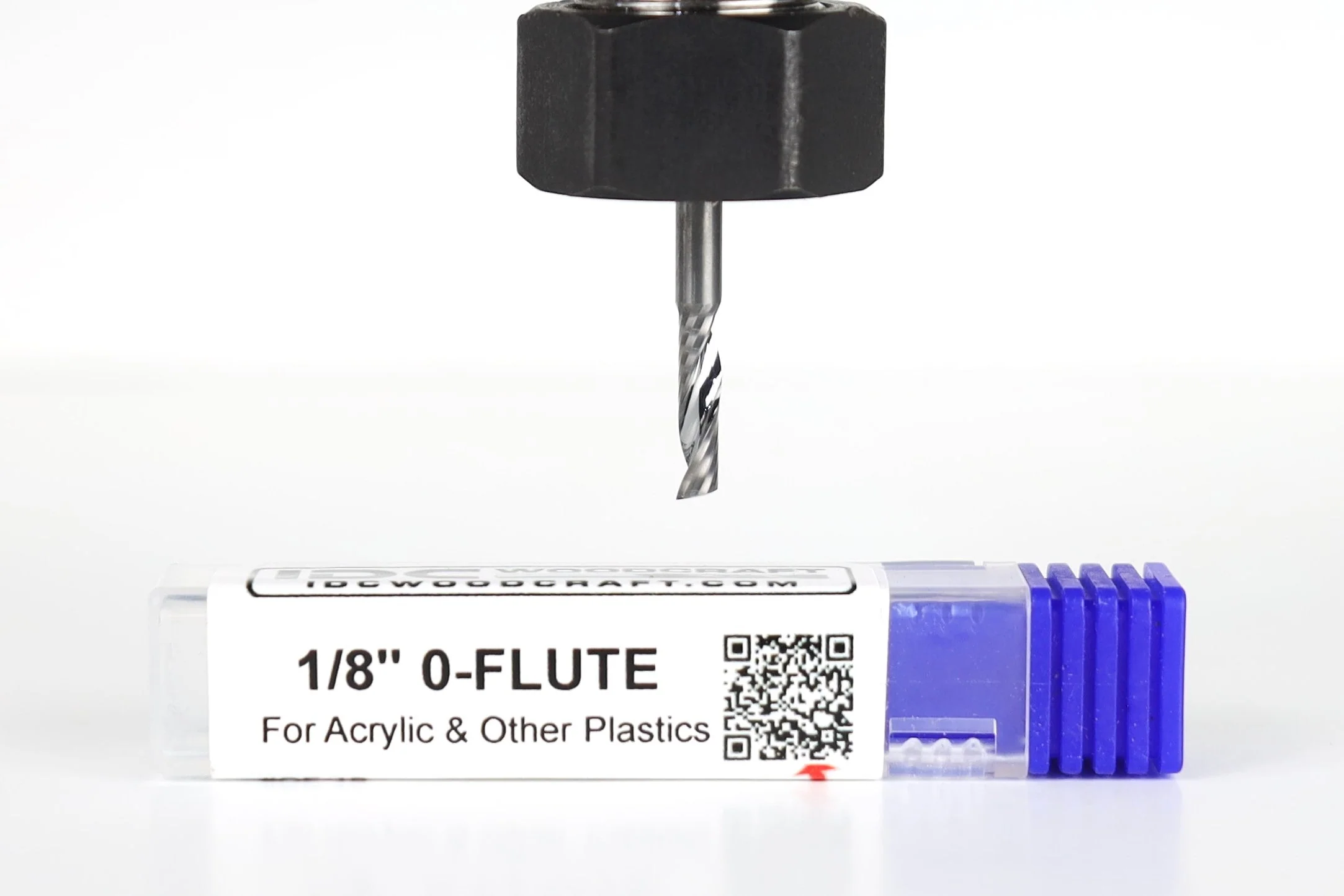 1/8" 0-Flute Bit For Acrylic (CNC Router), 1/8" Shank [Premium] - Image 2
