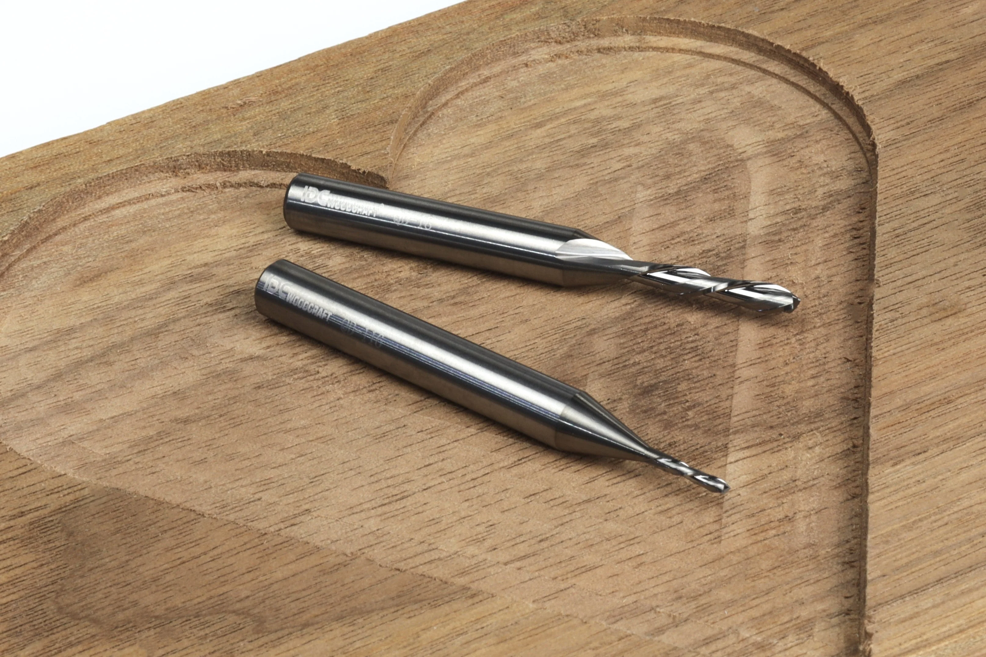 1/8 & 1/16 Down Cut Endmill Bits For CNC Routers, 1/4" Shank - Image 5