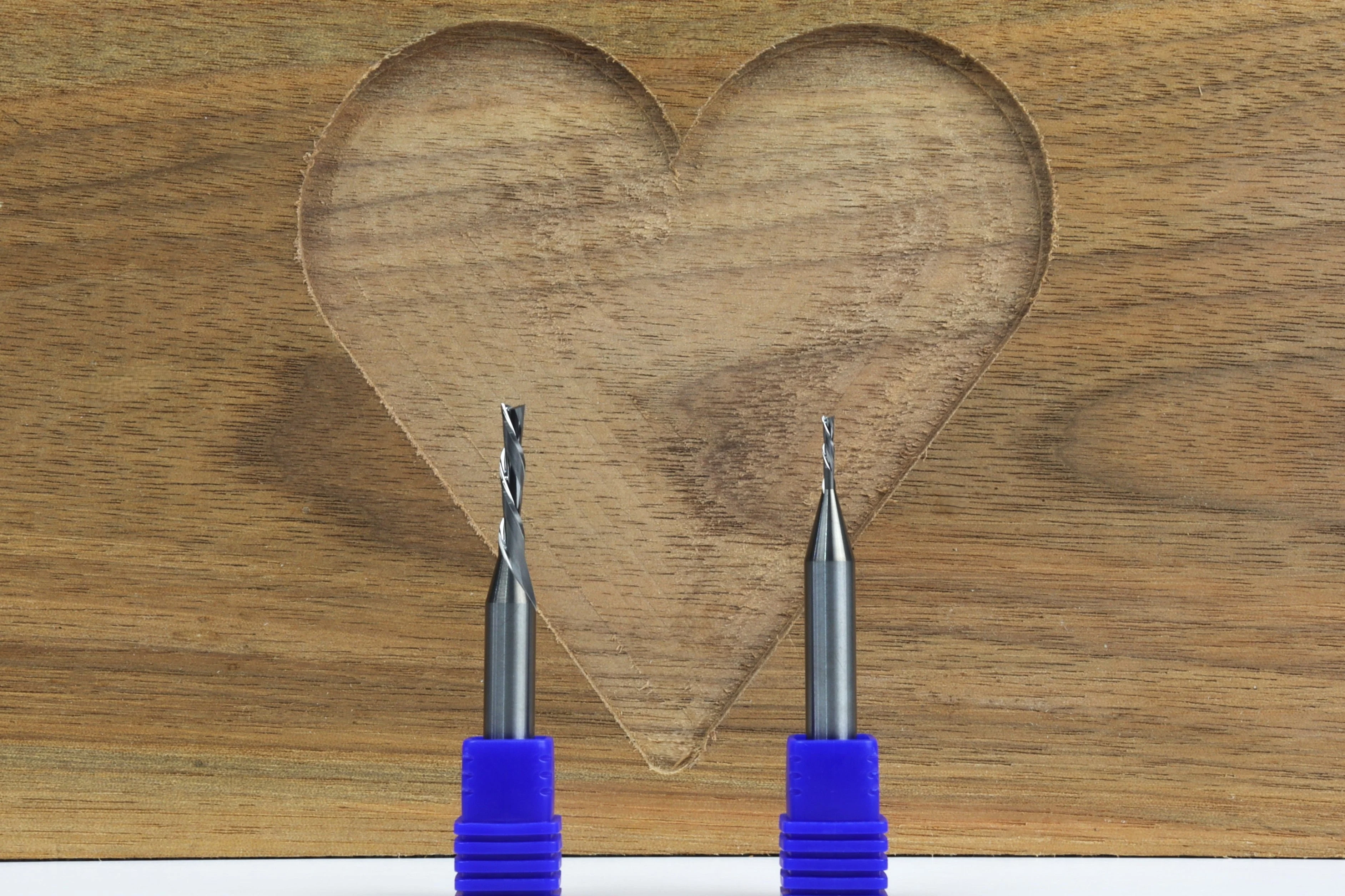 1/8 & 1/16 Down Cut Endmill Bits For CNC Routers, 1/4" Shank - Image 6