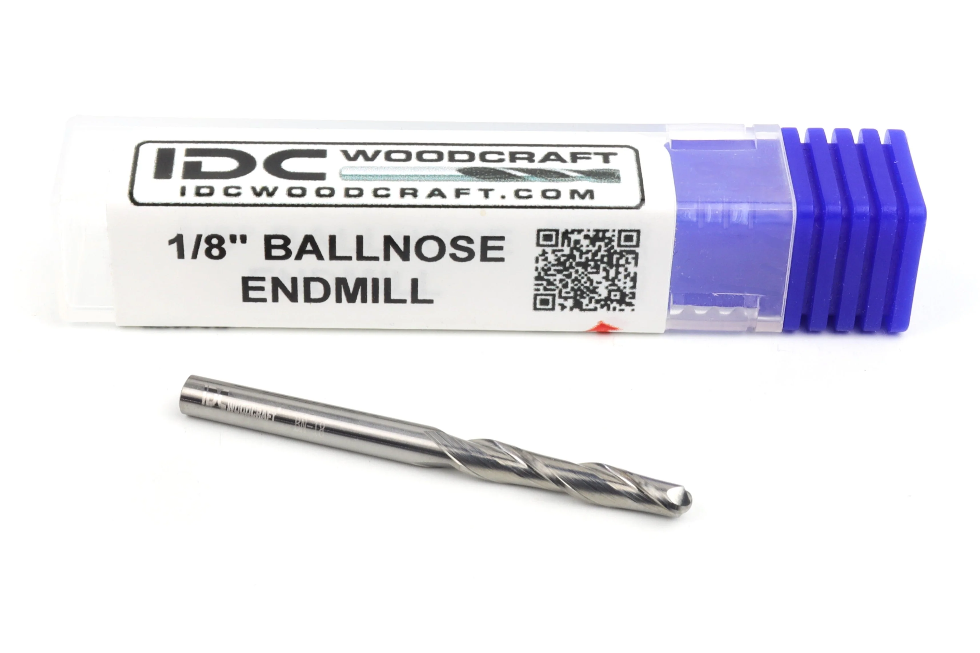 1/8" Ball Nose Endmill Bit For 3D Carving, 1/8" Shank - Image 2