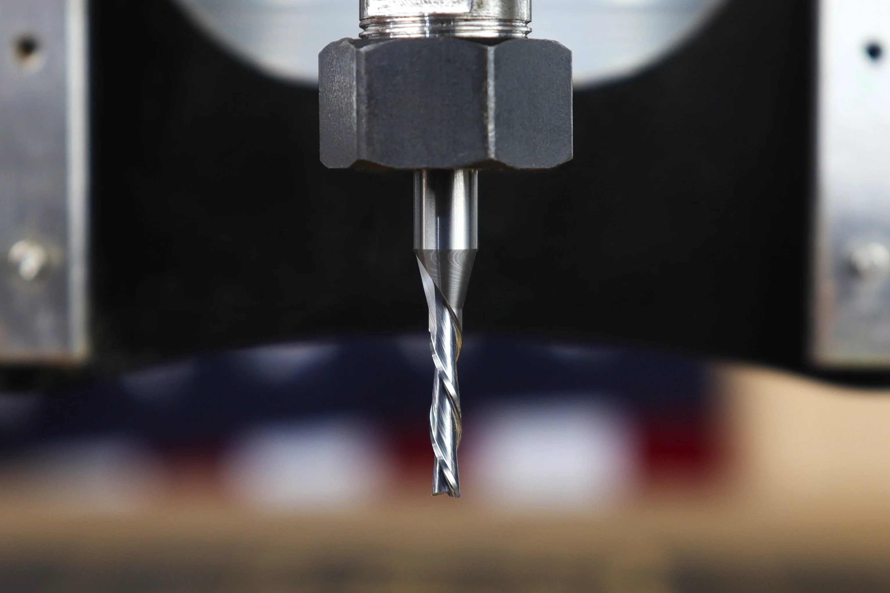 1/8 Down Cut Endmill Bit For CNC Routers, 1/4 Shank - Image 7