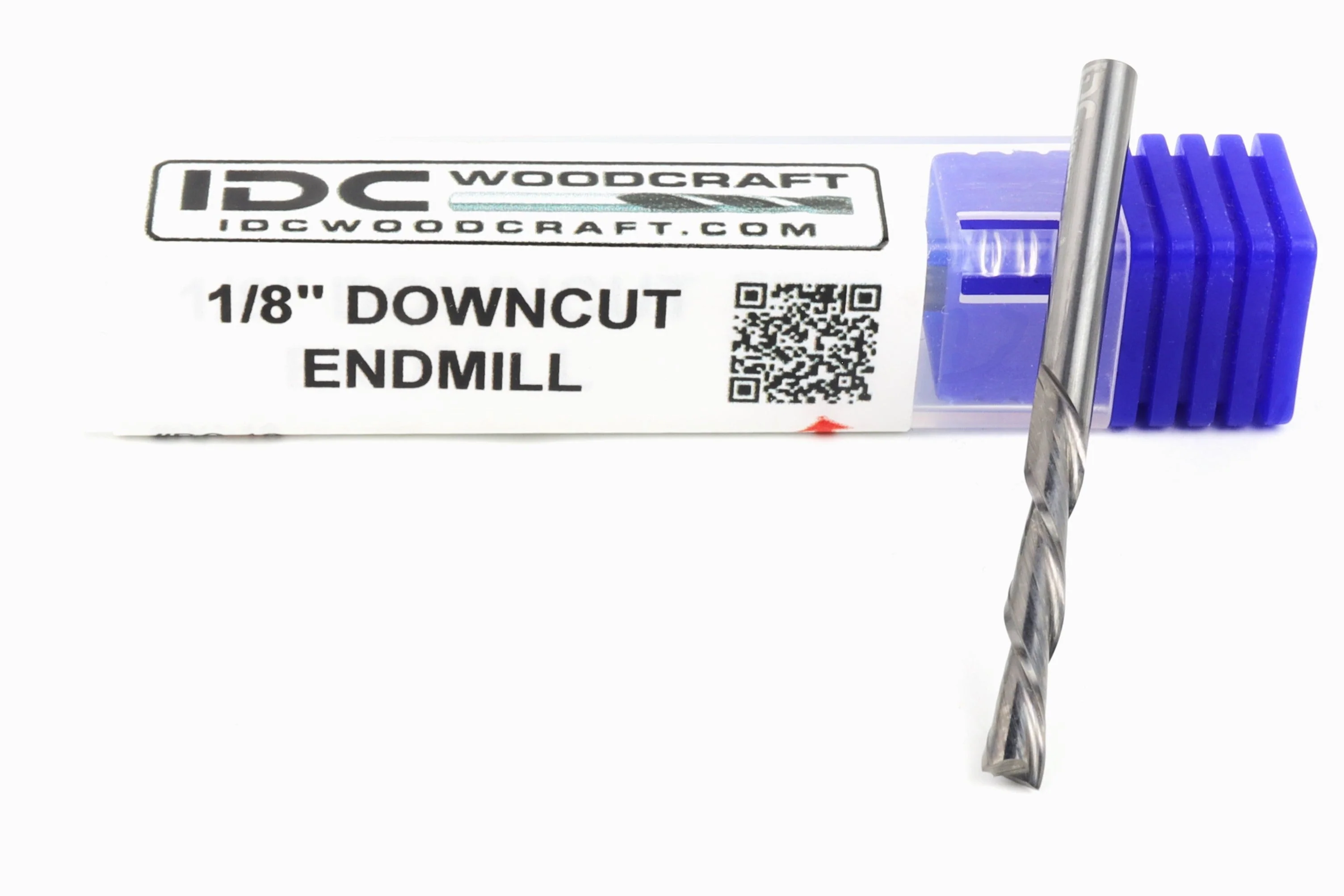 1/8 Down Cut Endmill Bit For CNC Routers, 1/8 Shank - Image 3