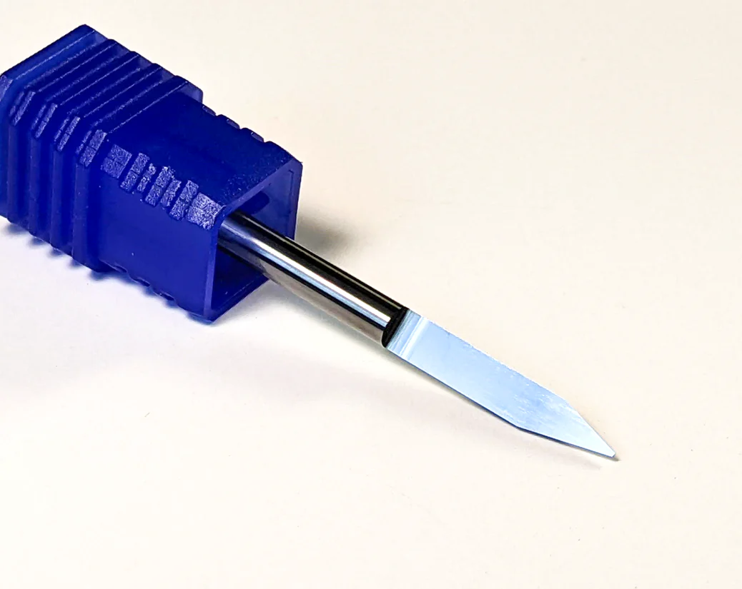 1/8 Shank Deluxe V-Bit Grooving Set 30, 60, 90 Deg for CNC Routers - Image 6