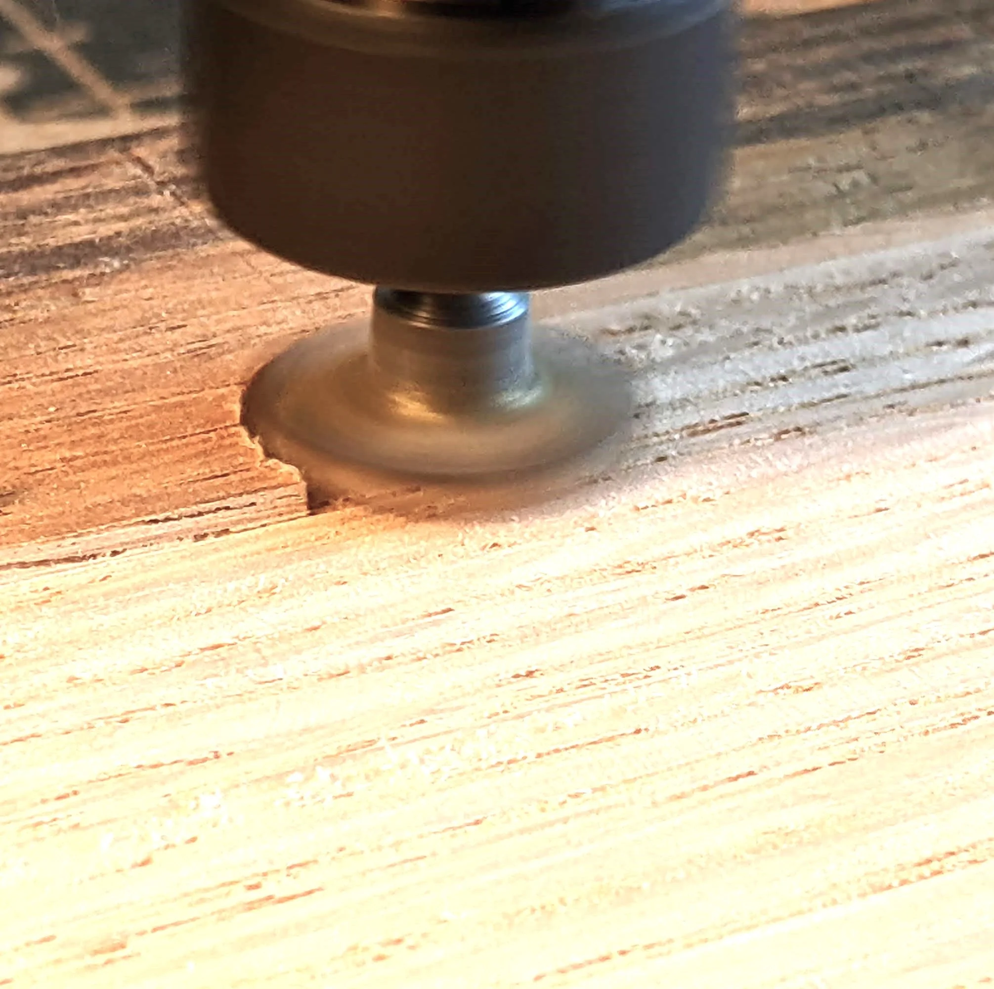 1/8" Shank Surfacing Bit for Desktop CNC Routers, 3/4" Ultra-Smooth Cut - Image 3