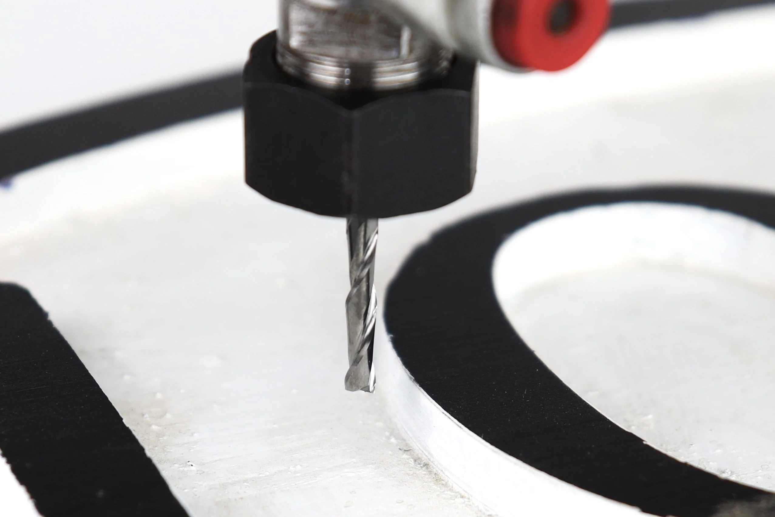 1/8" Up-Cut Endmill Bit (Drilling Capable) For CNC Routers (set of 2) - Image 2