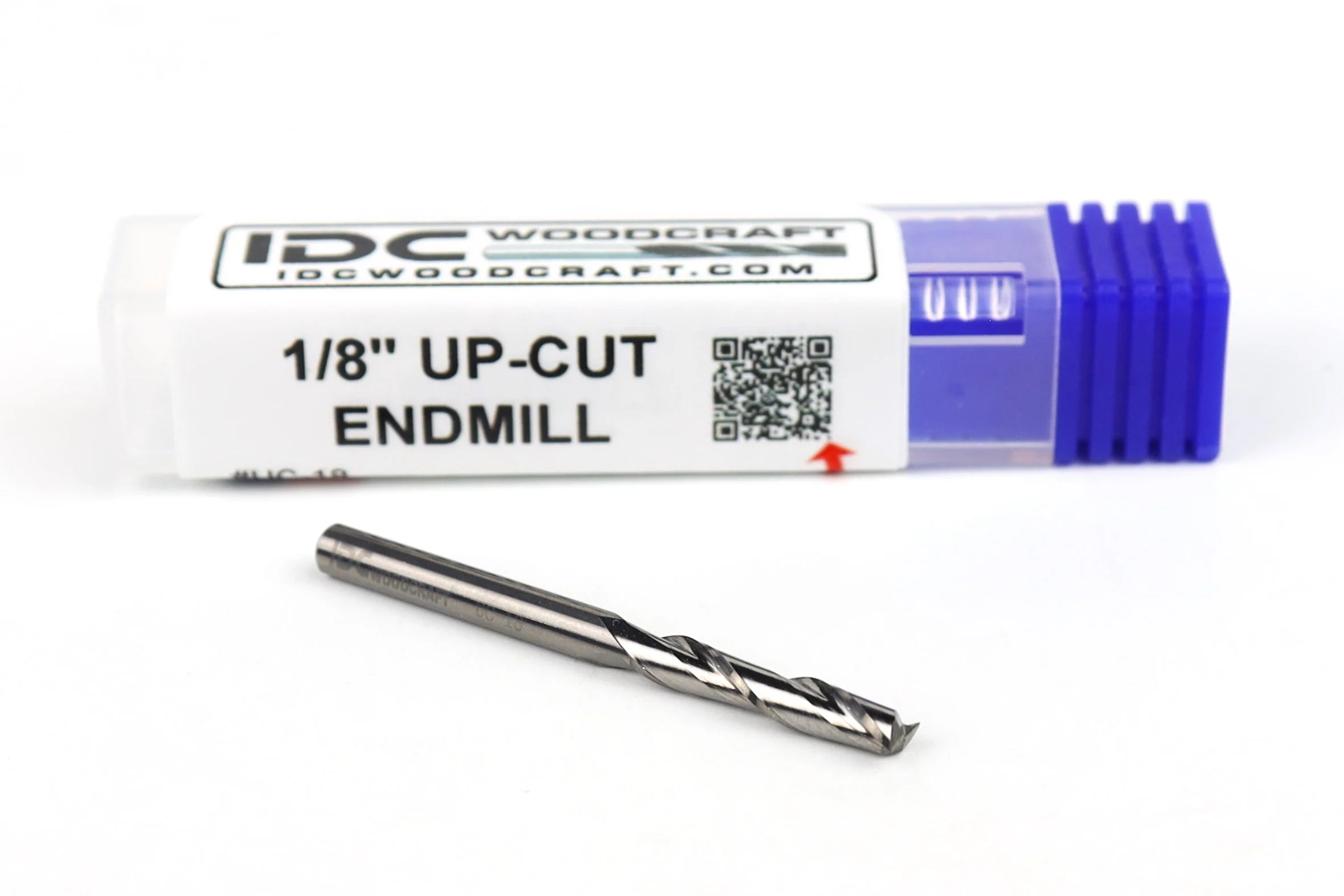 1/8" Up-Cut Endmill Bit (Drilling Capable) For CNC Routers (set of 2) - Image 3