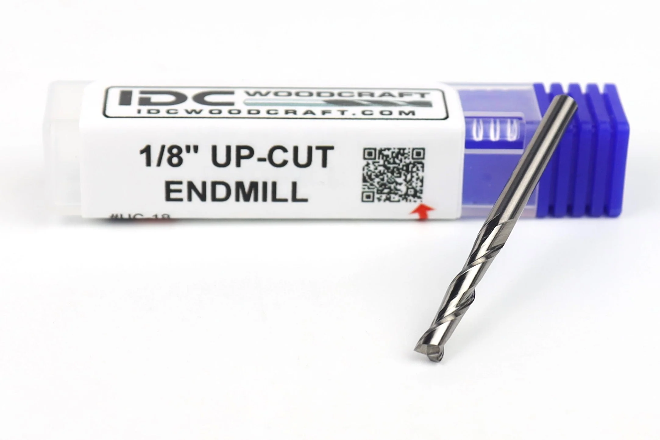 1/8" Up-Cut Endmill Bit (Drilling Capable) For CNC Routers (set of 2) - Image 5