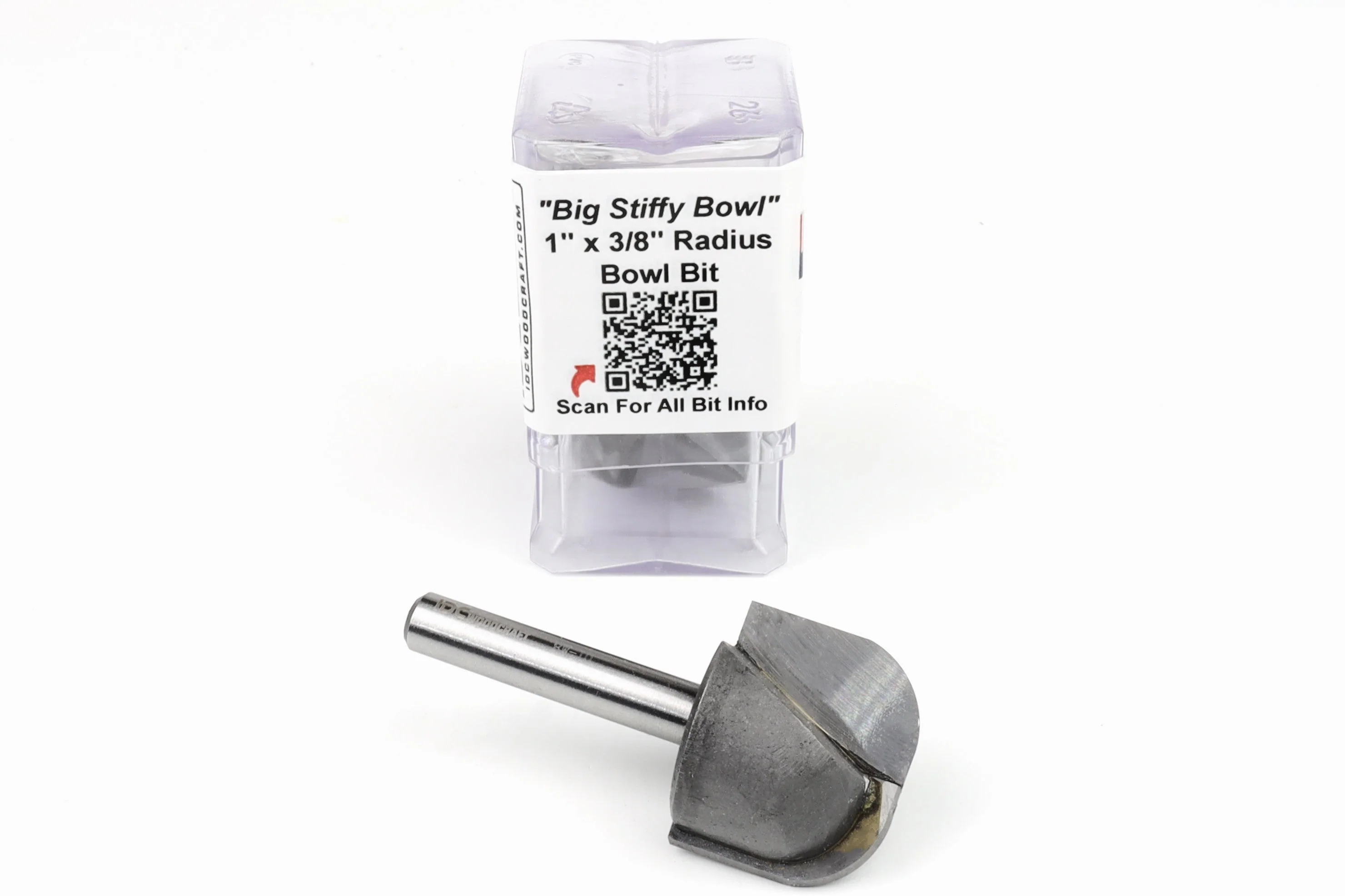 1" Bowl Bit For CNC Routers, 1/4 Shank - Image 3