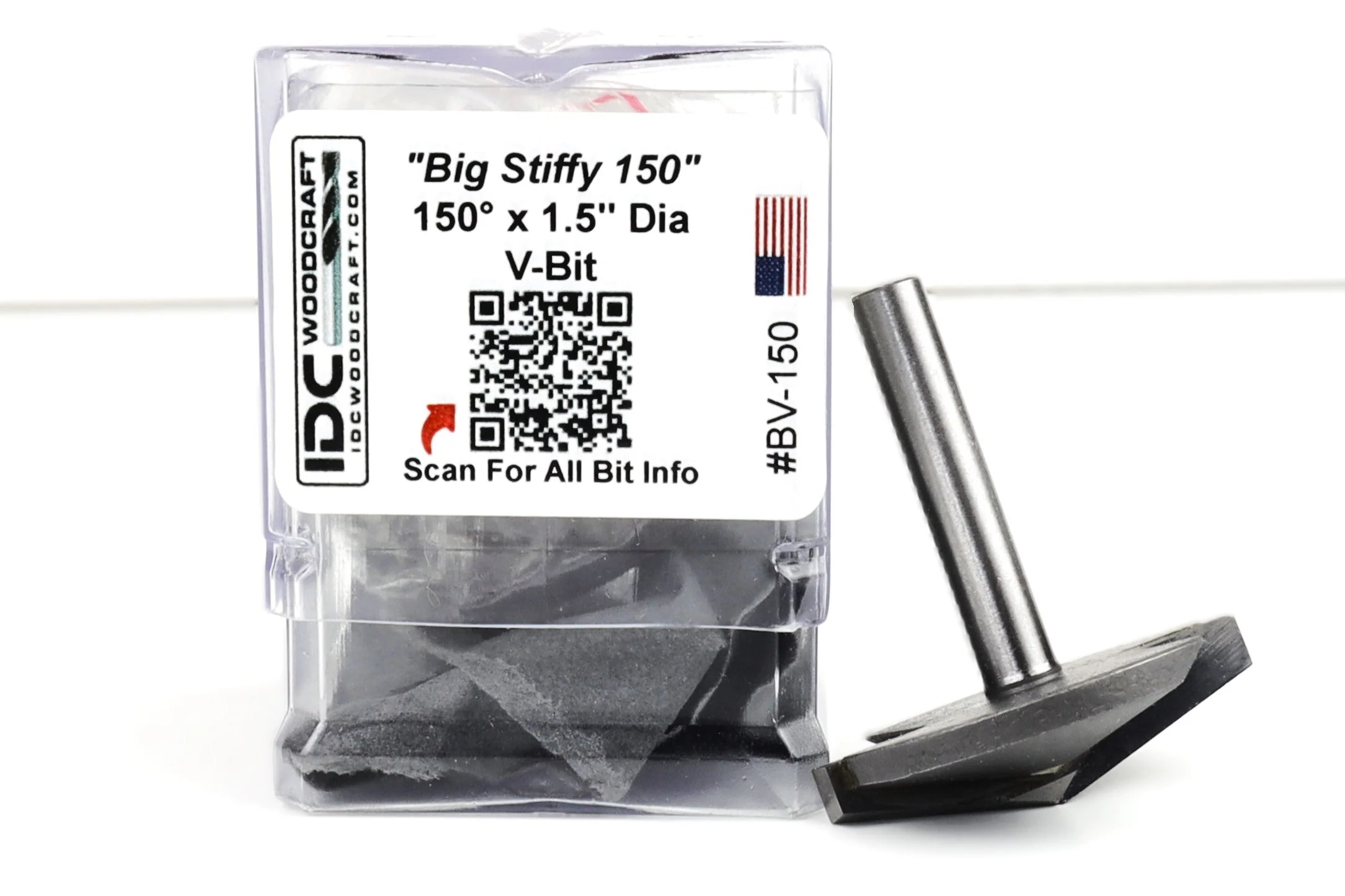 150 Degree V Groove Router Bit, 1/4" Shank, The Pizza Peel Taper Bit - Image 4
