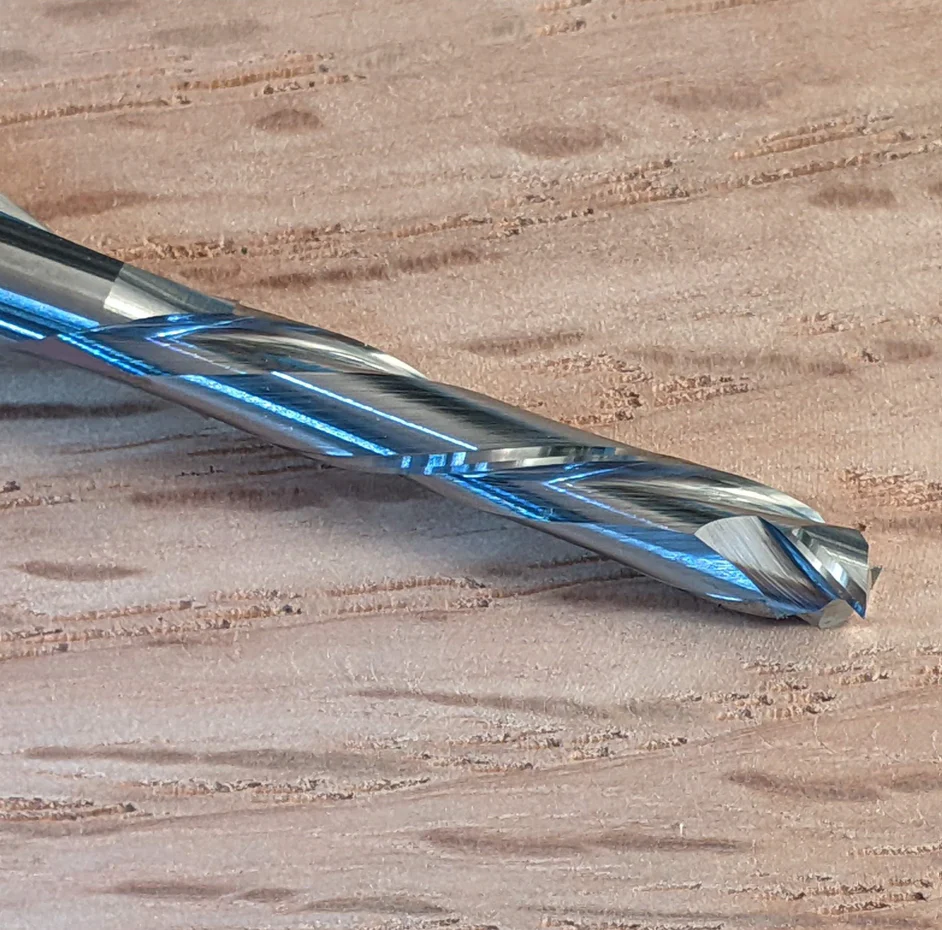 3/16" Compression Bit For CNC Routers, 1/4" Shank - Image 10