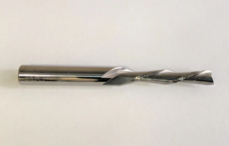 3/16 Down Cutting Endmill Bit For CNC Routers, 1/4" Shank - Image 3