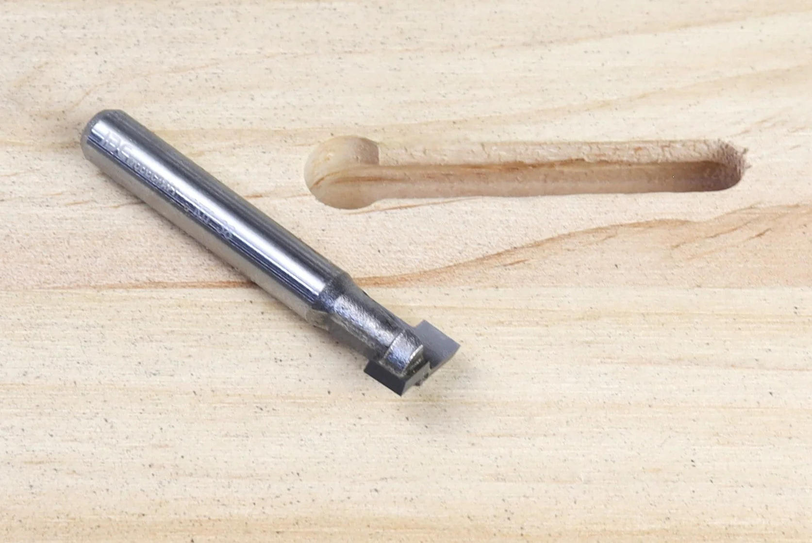 3/8 Keyhole T-Slot Router Bit for CNC Routers, 1/4 Shank - Image 3