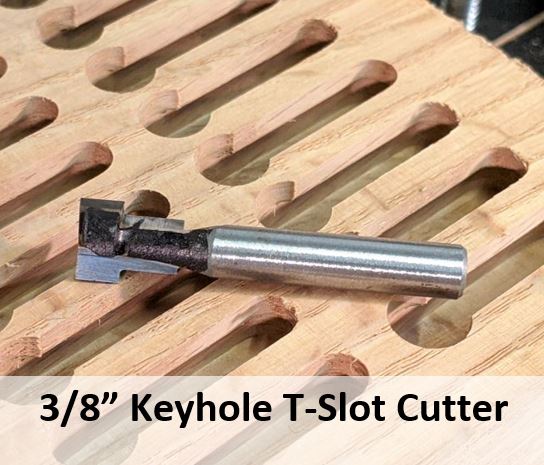 3/8 Keyhole T-Slot Router Bit for CNC Routers, 1/4 Shank - Image 6