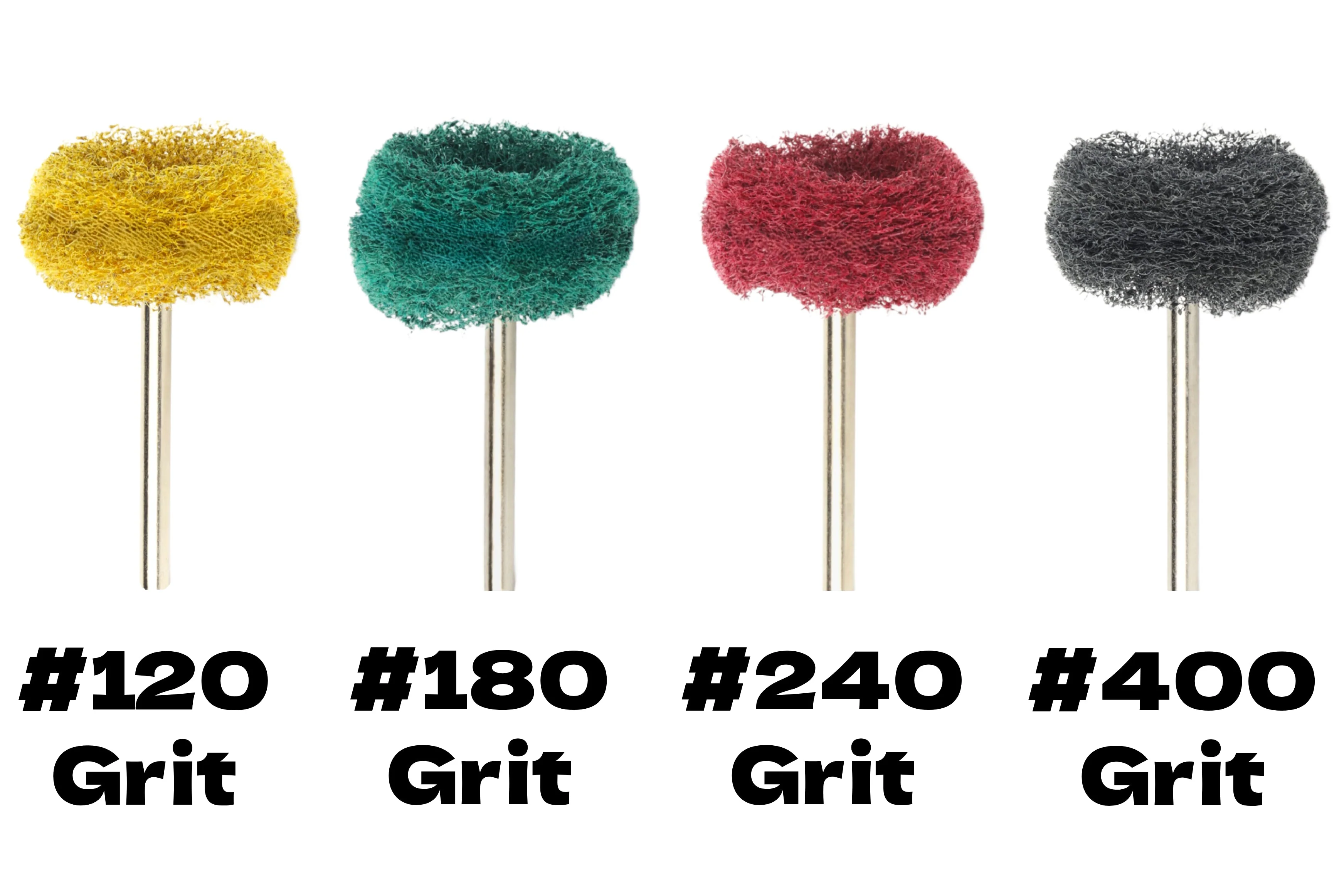 40-Pack Detail Sanding/Buffing Brushes for Woodworking - Image 3