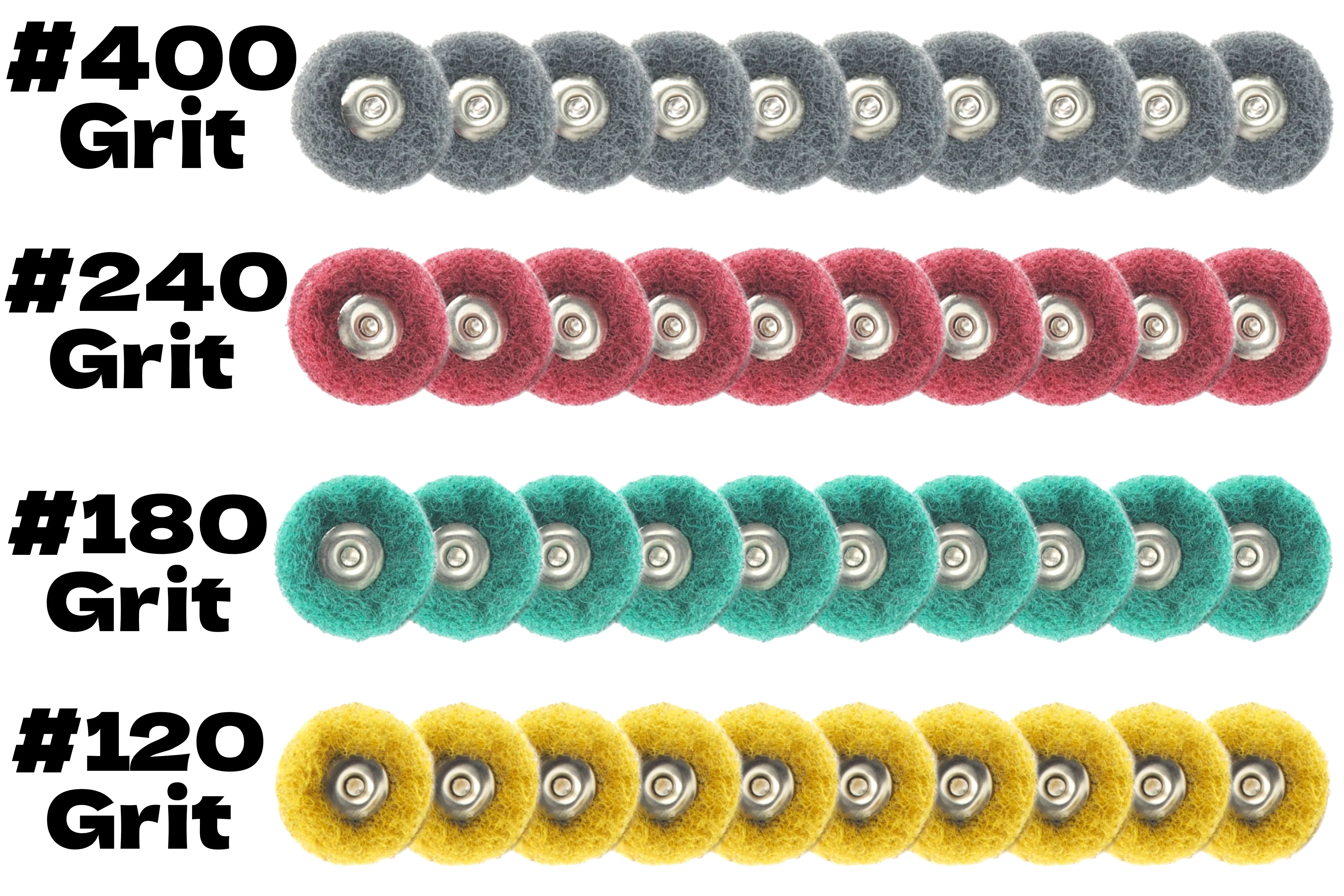 40-Pack Detail Sanding/Buffing Brushes for Woodworking - Image 8