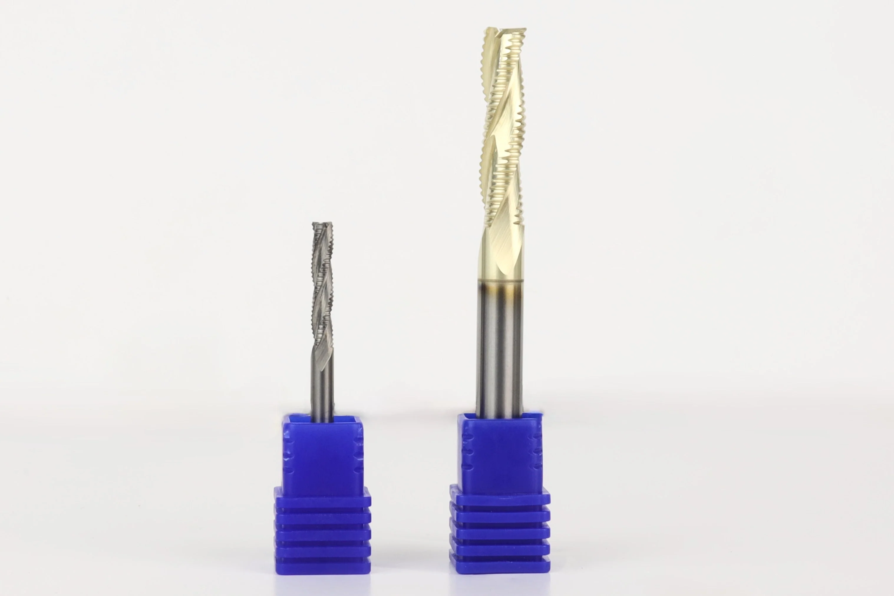 BEAST-BADGER Set, 2 High-Speed Roughing CNC Router Bits, 1/8 & 1/4 Shank - Image 3