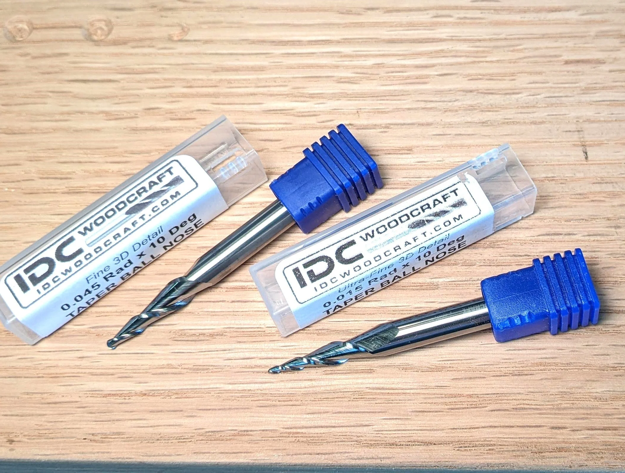 CNC Router Bit Set for 3D Carving – Tapered Ball Nose & Roughing Bit - Image 4