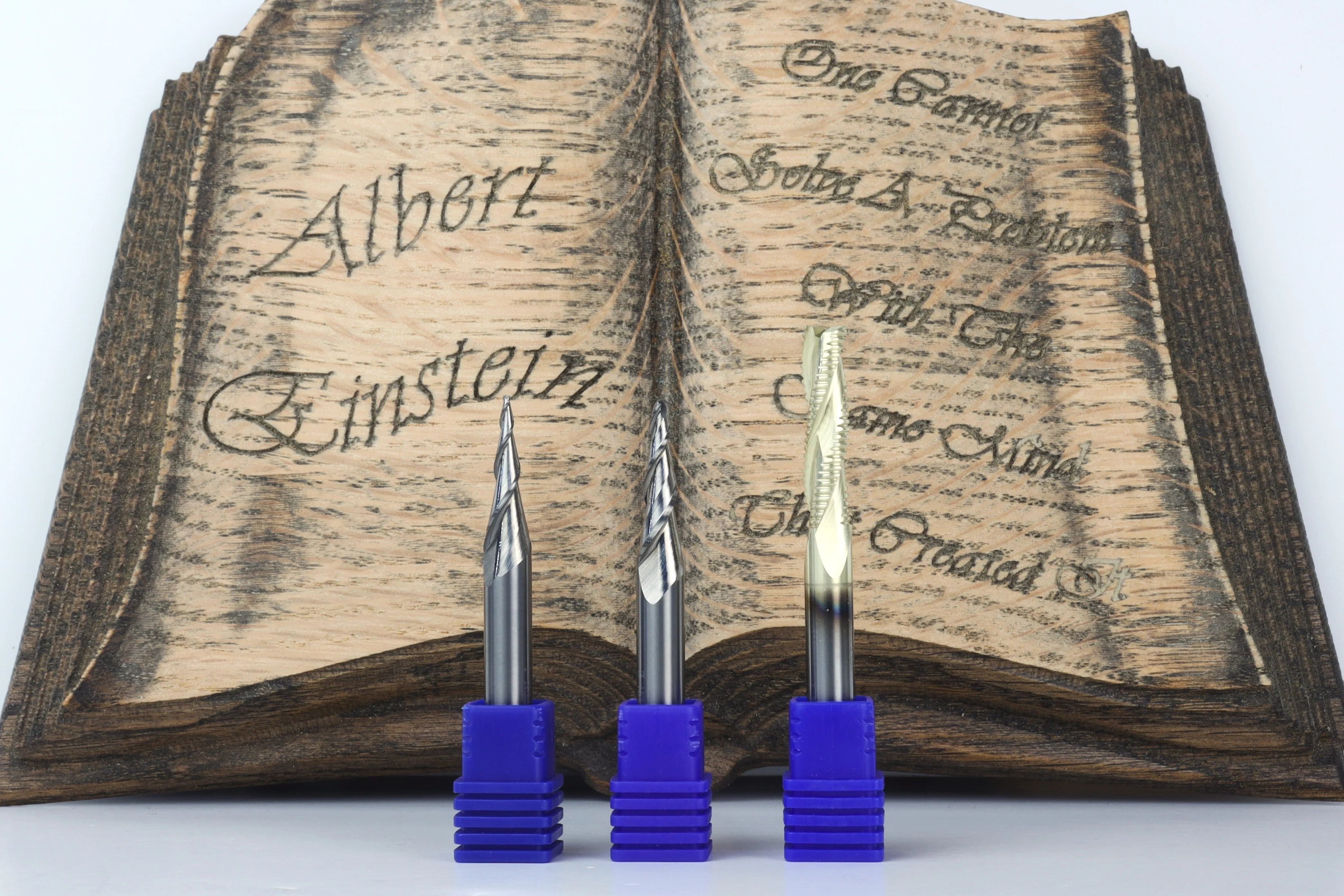 CNC Router Bit Set for 3D Carving – Tapered Ball Nose & Roughing Bit - Image 8