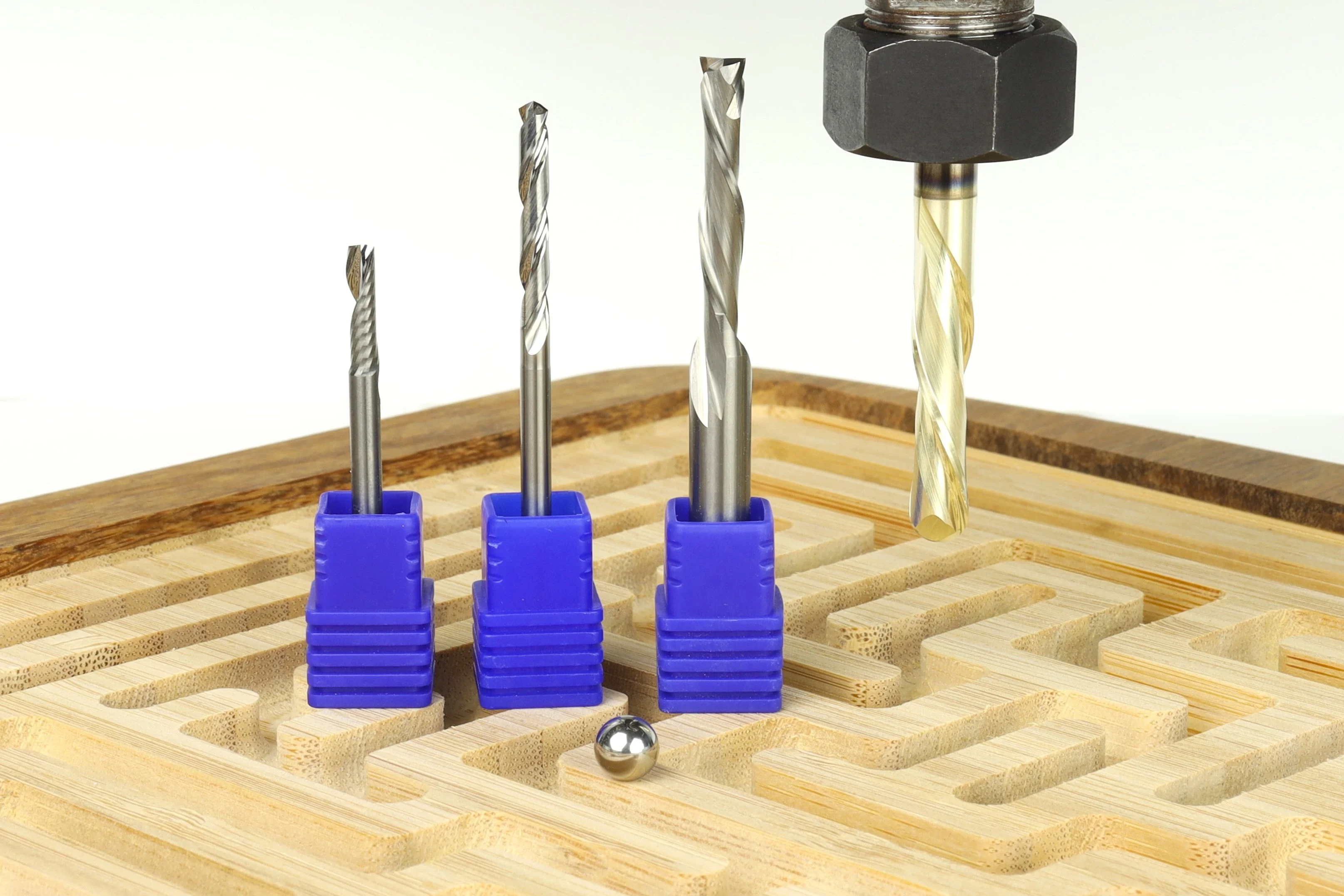CNC Router Bit Set for Marble Maze Making w/ FREE Maze Design Files - Image 6