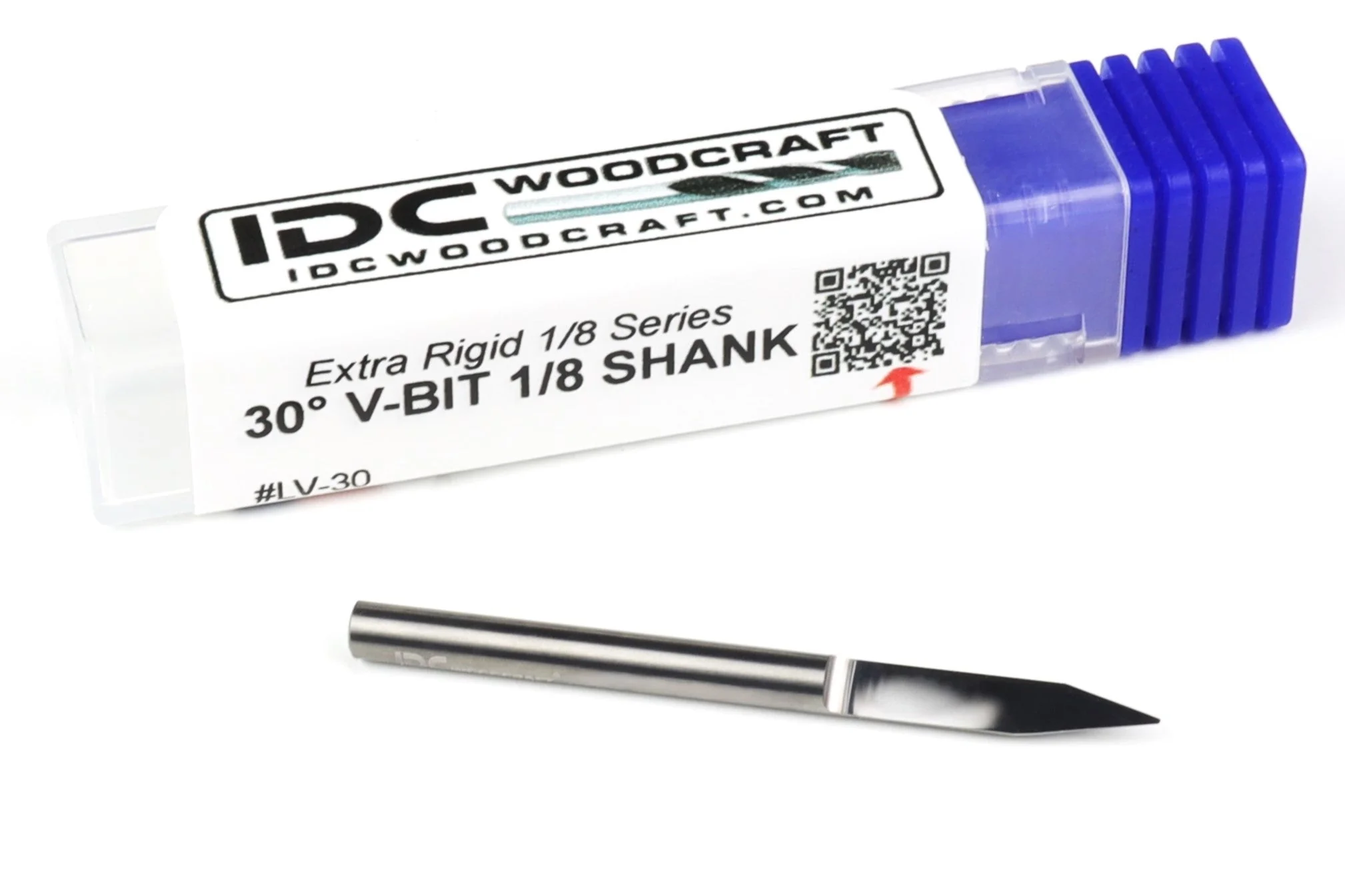 Deluxe 1/8 Shank 30 Degree Engraving V-Bit for CNC Routers - Image 4