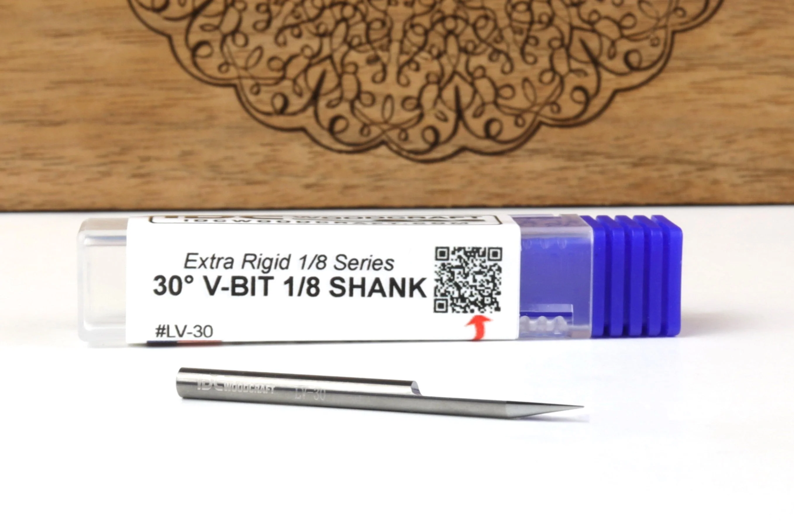 Deluxe 1/8 Shank 30 Degree Engraving V-Bit for CNC Routers - Image 5