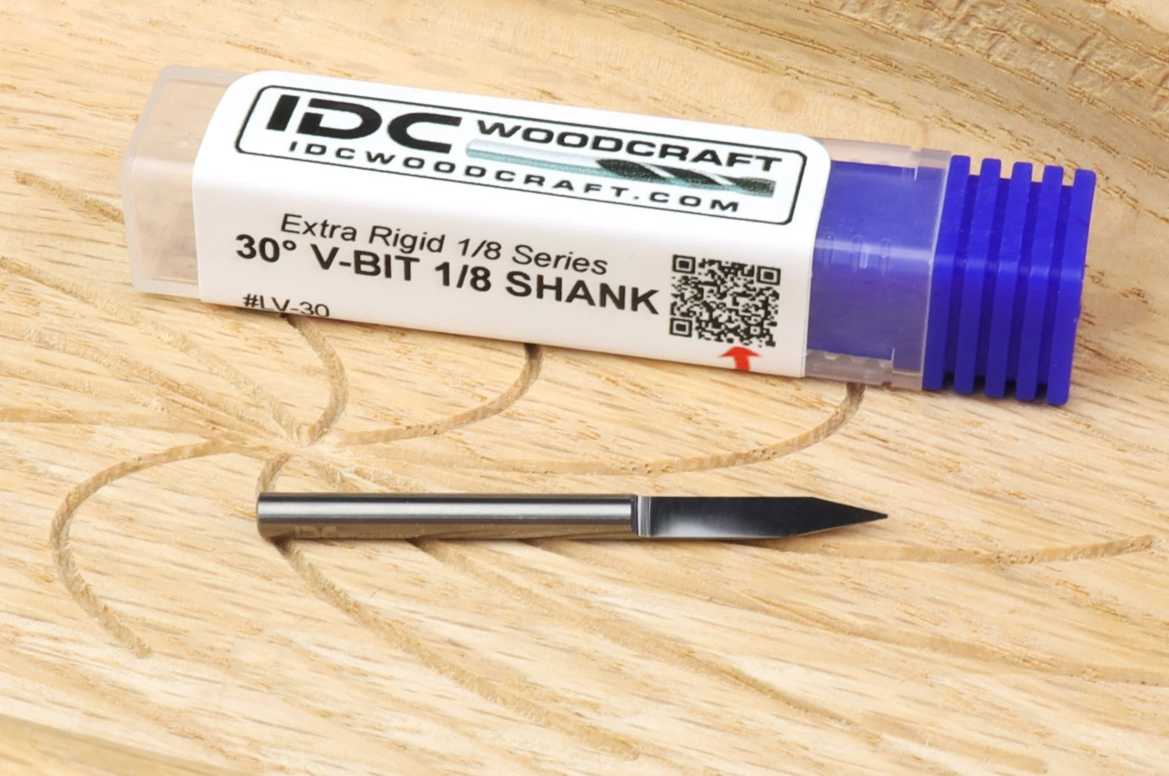 Deluxe 1/8 Shank 30 Degree Engraving V-Bit for CNC Routers - Image 6