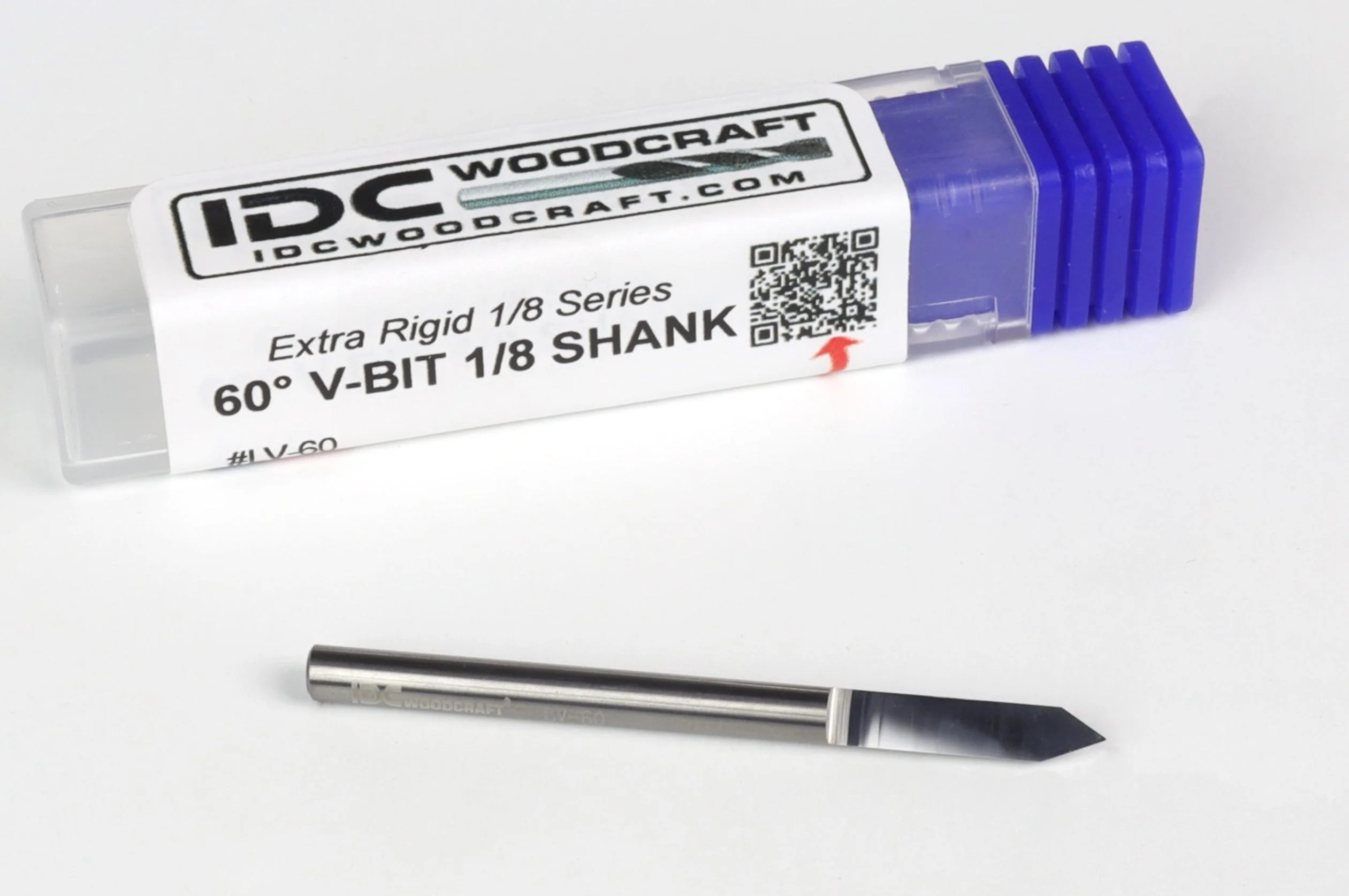 Deluxe 1/8 Shank 60 Degree Engraving V-Bit for CNC Routers - Image 4