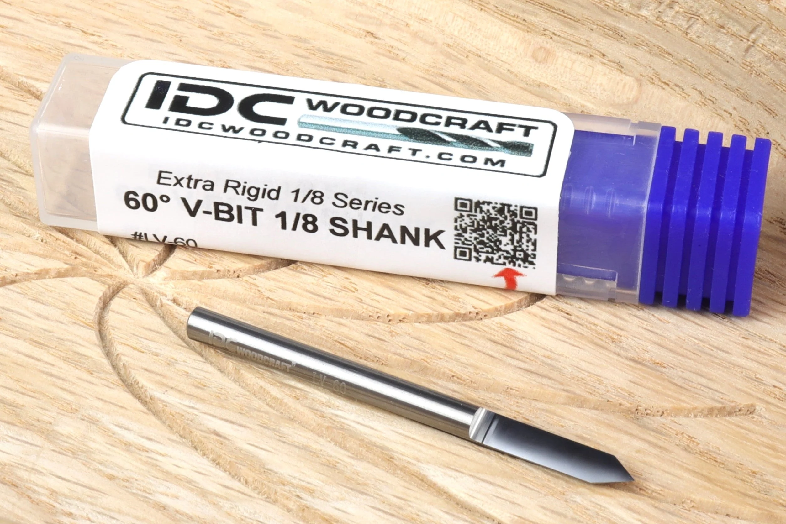 Deluxe 1/8 Shank 60 Degree Engraving V-Bit for CNC Routers - Image 5
