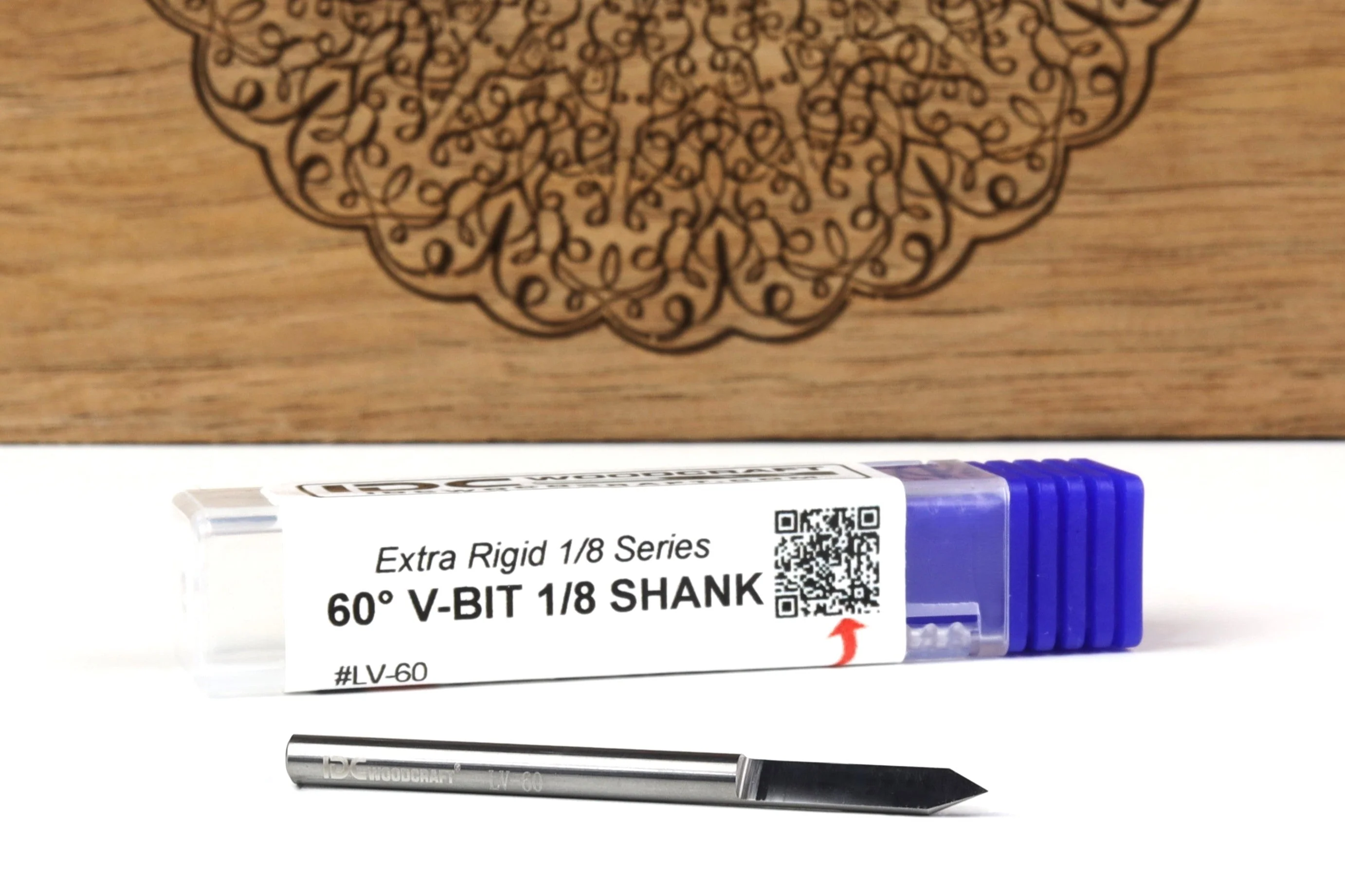Deluxe 1/8 Shank 60 Degree Engraving V-Bit for CNC Routers - Image 6