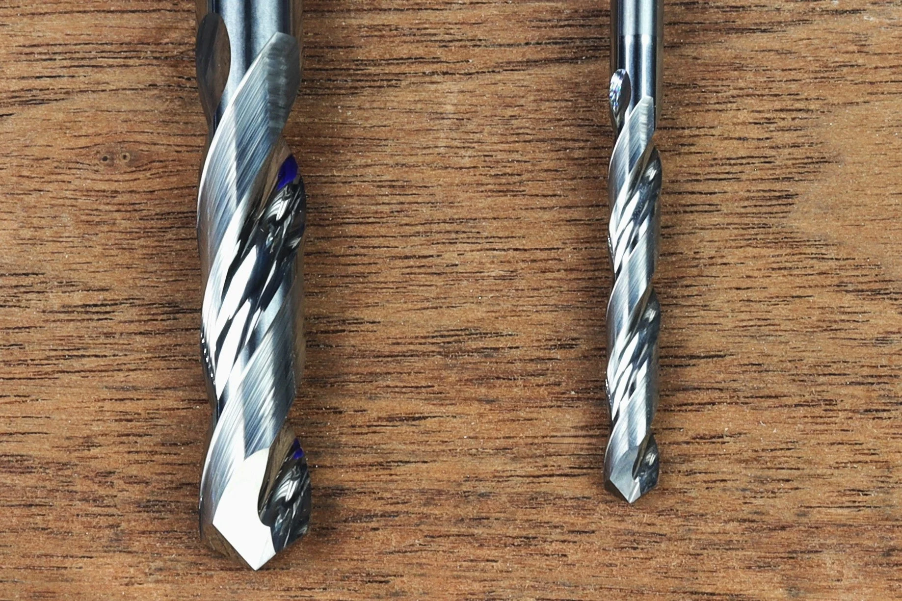 Extreme-Performance 1/8" & 1/4" Carbide Drill Bit Set for CNC Routers for Cribbage Board Making and Other CNC Projects - Image 3