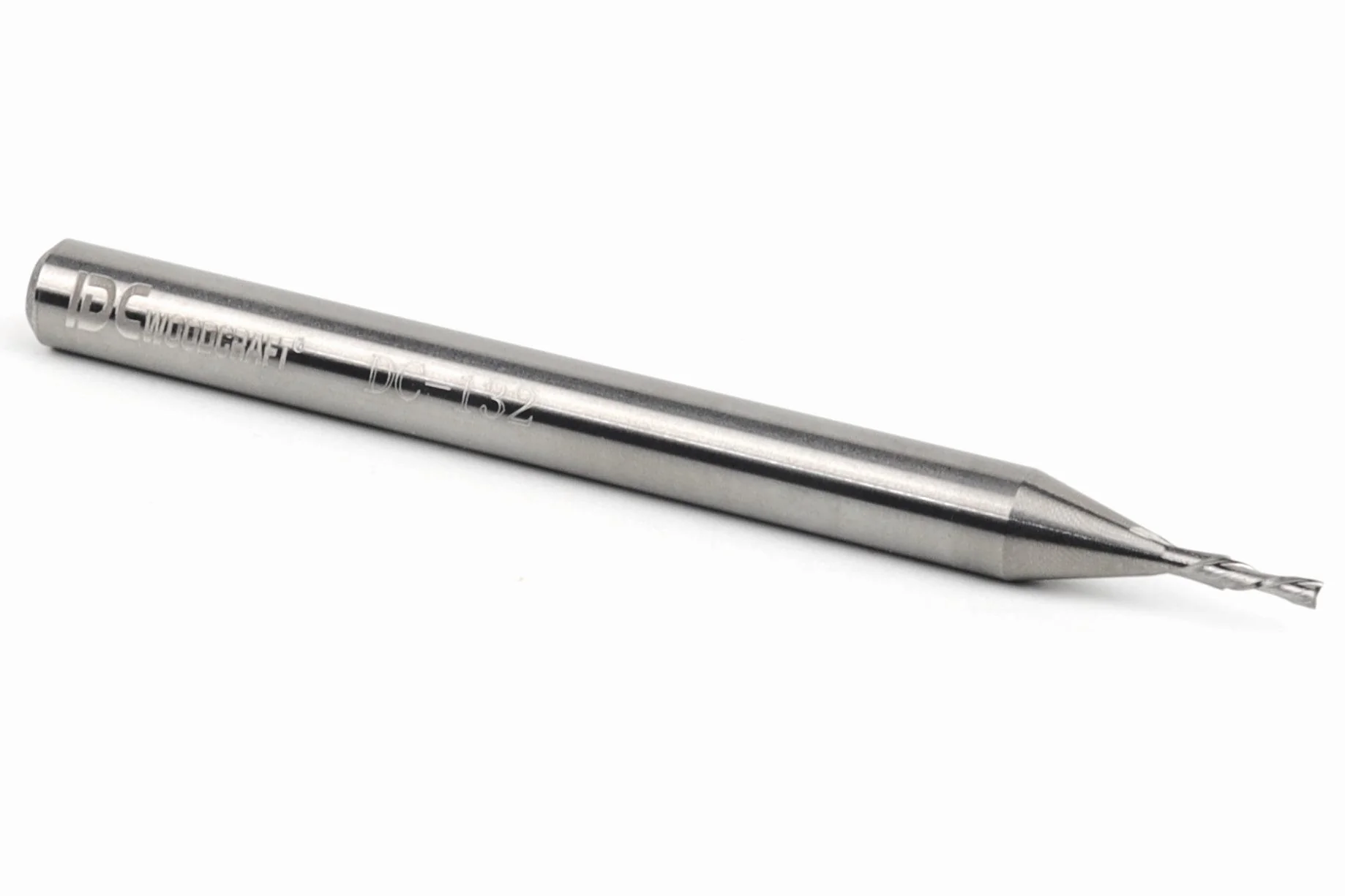 High-Detail 1/32 Down Cut Endmill Bit For CNC Routers, 1/8 Shank