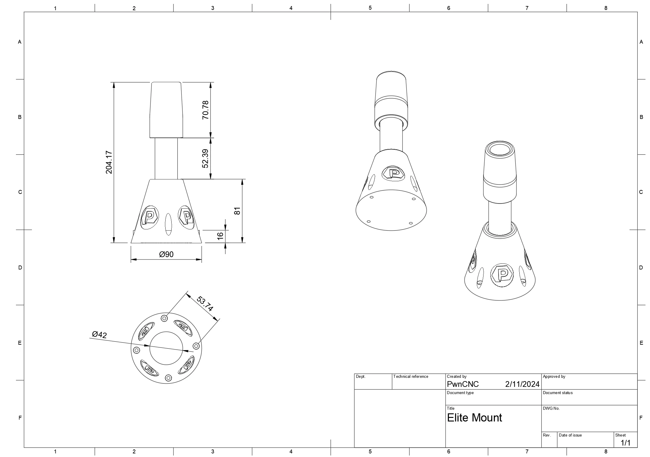 Onefinity Elite Controller Mount - Image 2