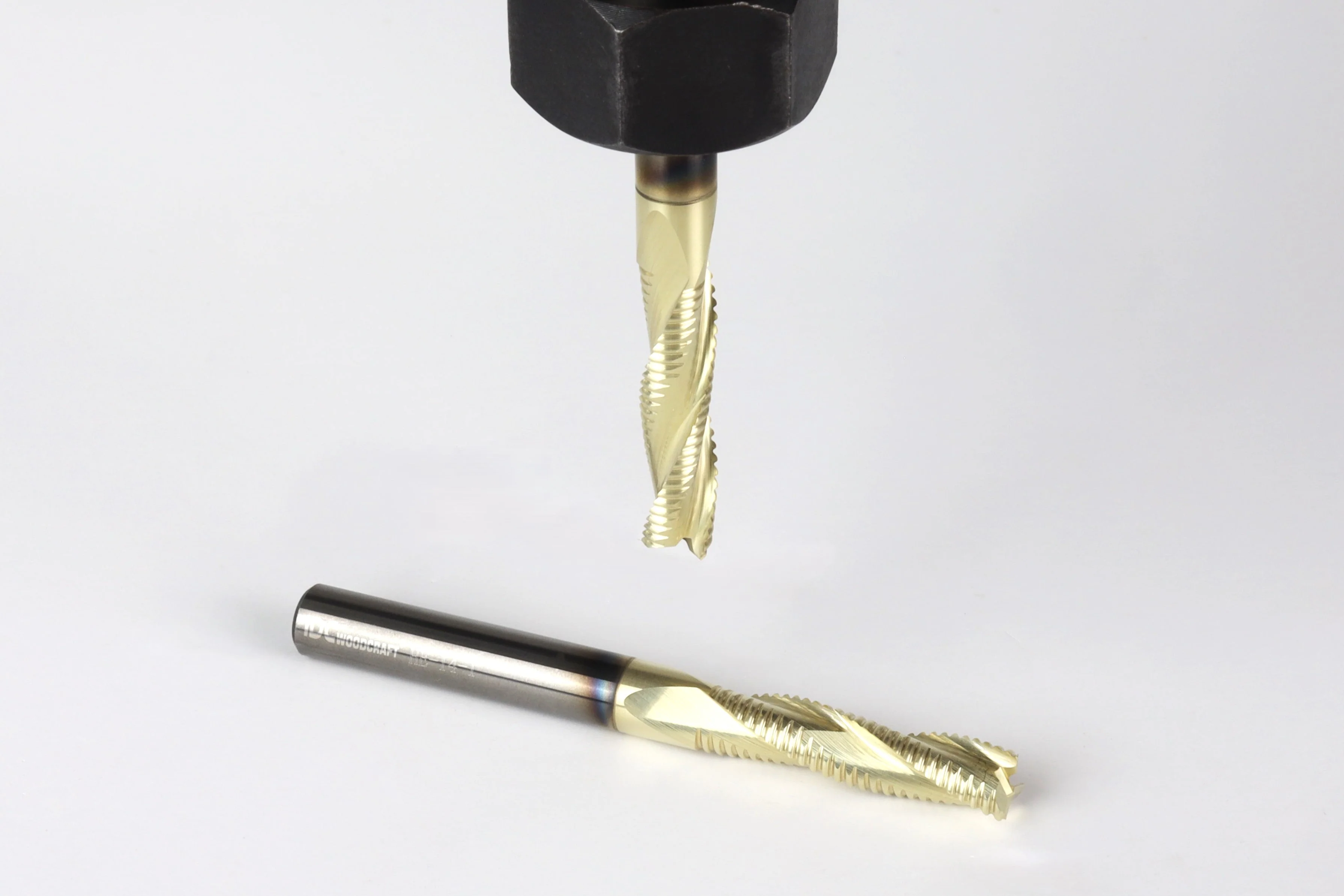 Set of 2 - "BEAST" 1/4 Hyper-Speed Roughing CNC Router Bit, 1/4 Shank - Image 6