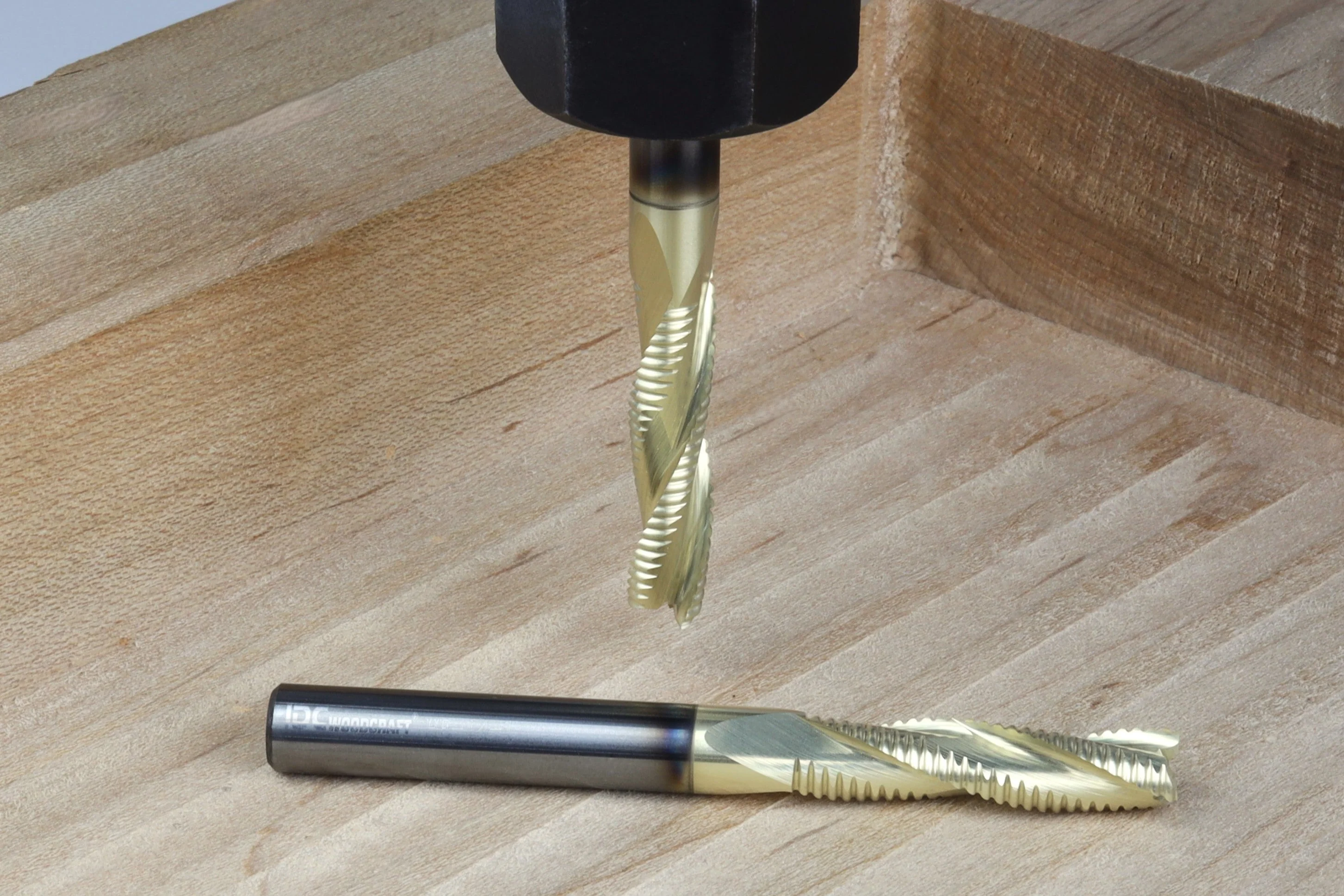 Set of 2 - "BEAST" 1/4 Hyper-Speed Roughing CNC Router Bit, 1/4 Shank - Image 8