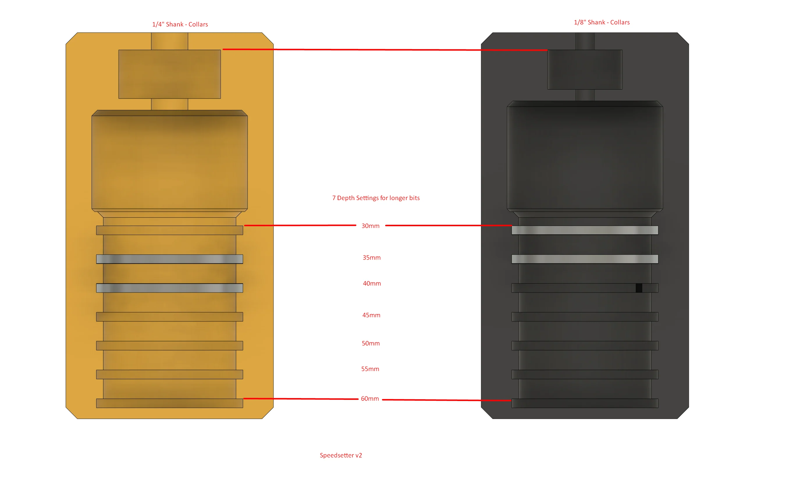 SpeedSetter v2 – Bit Length Calibration Jig - Image 4