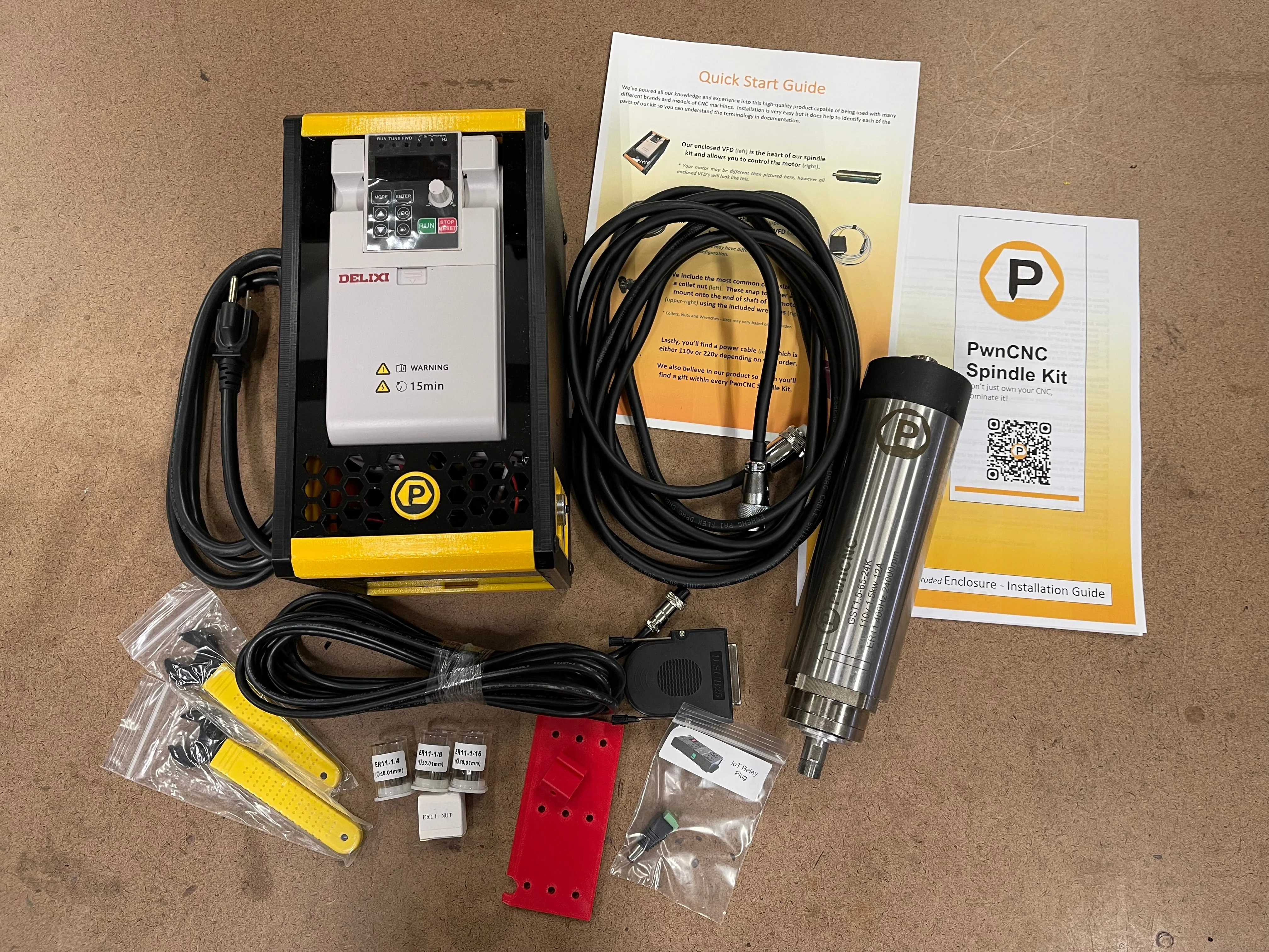 PwnCNC Spindle System