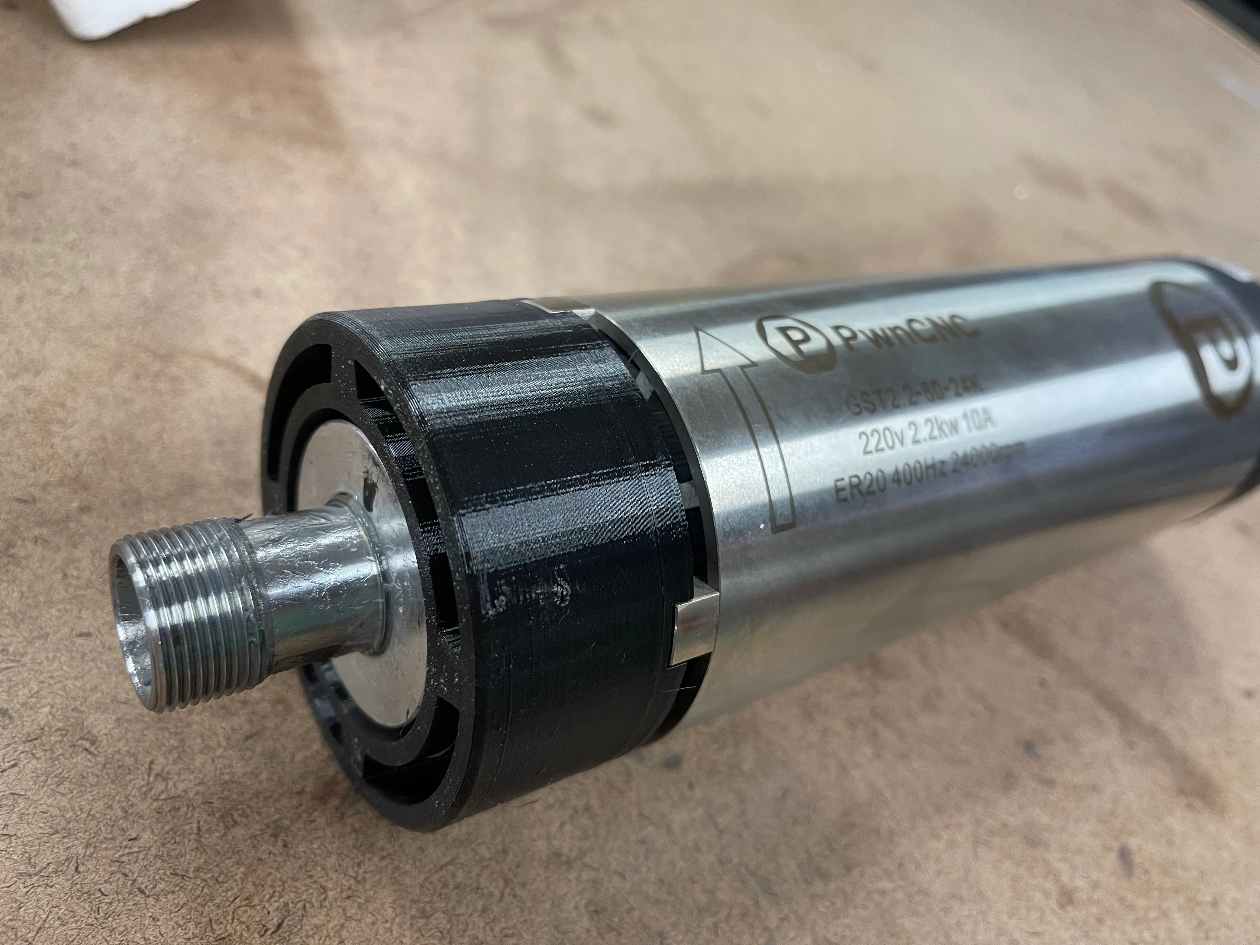 Spindle Body Extender for Air-Cooled PwnCNC Spindles - Image 6