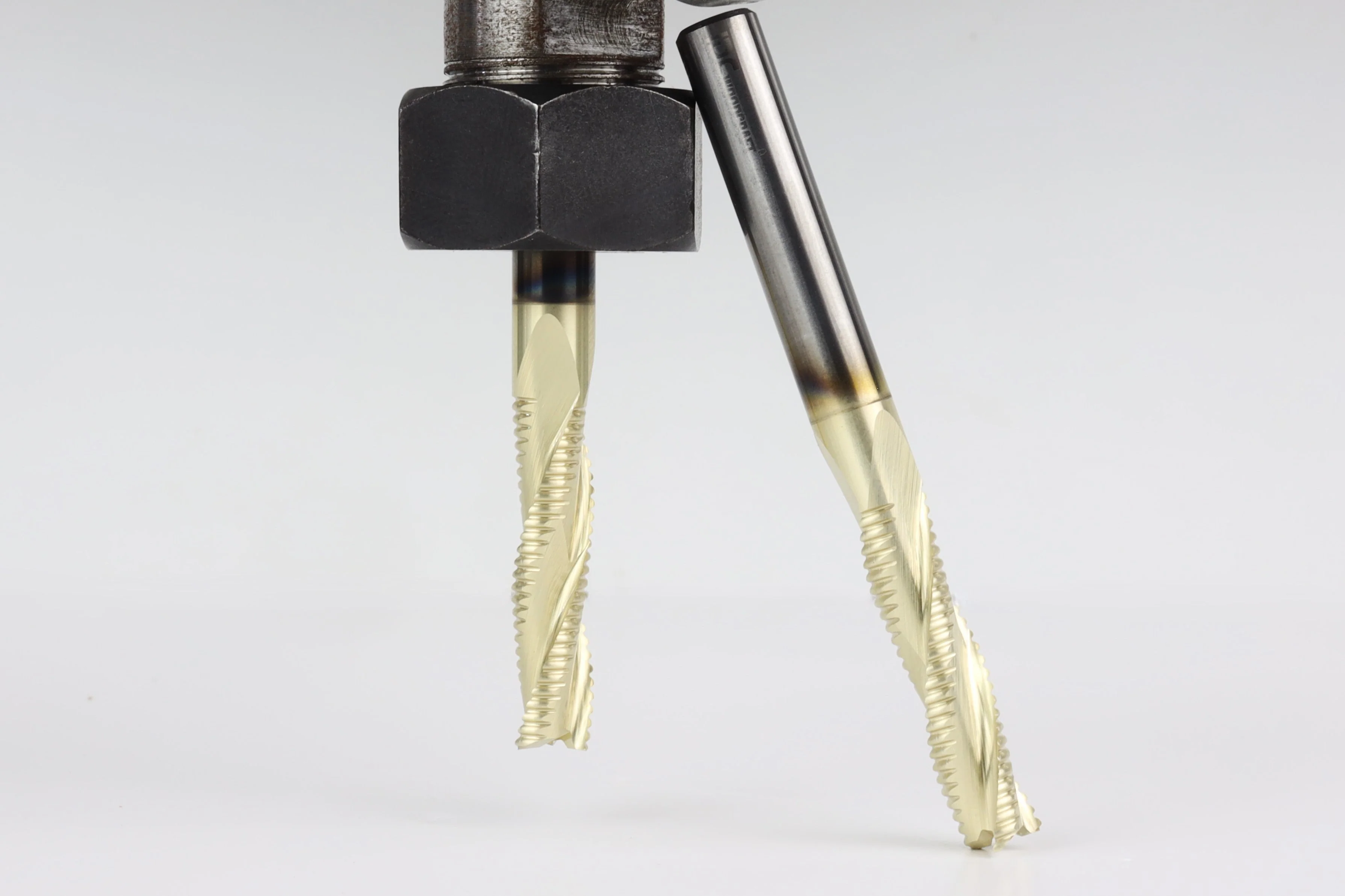 The "BEAST" 1/4 Hyper-Speed Roughing CNC Router Bit, 1/4 Shank - Image 5