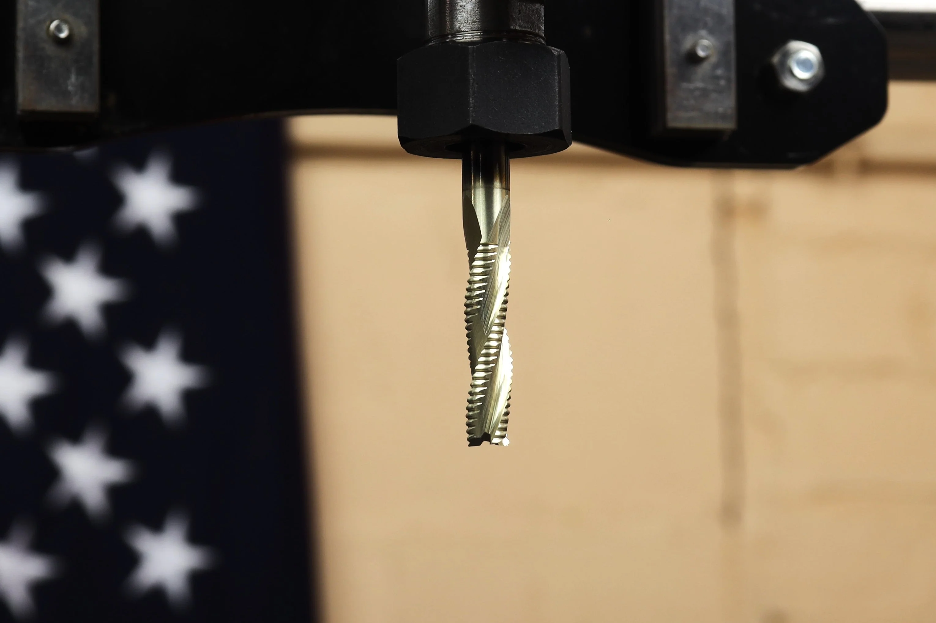 The "BEAST" 1/4 Hyper-Speed Roughing CNC Router Bit, 1/4 Shank - Image 9