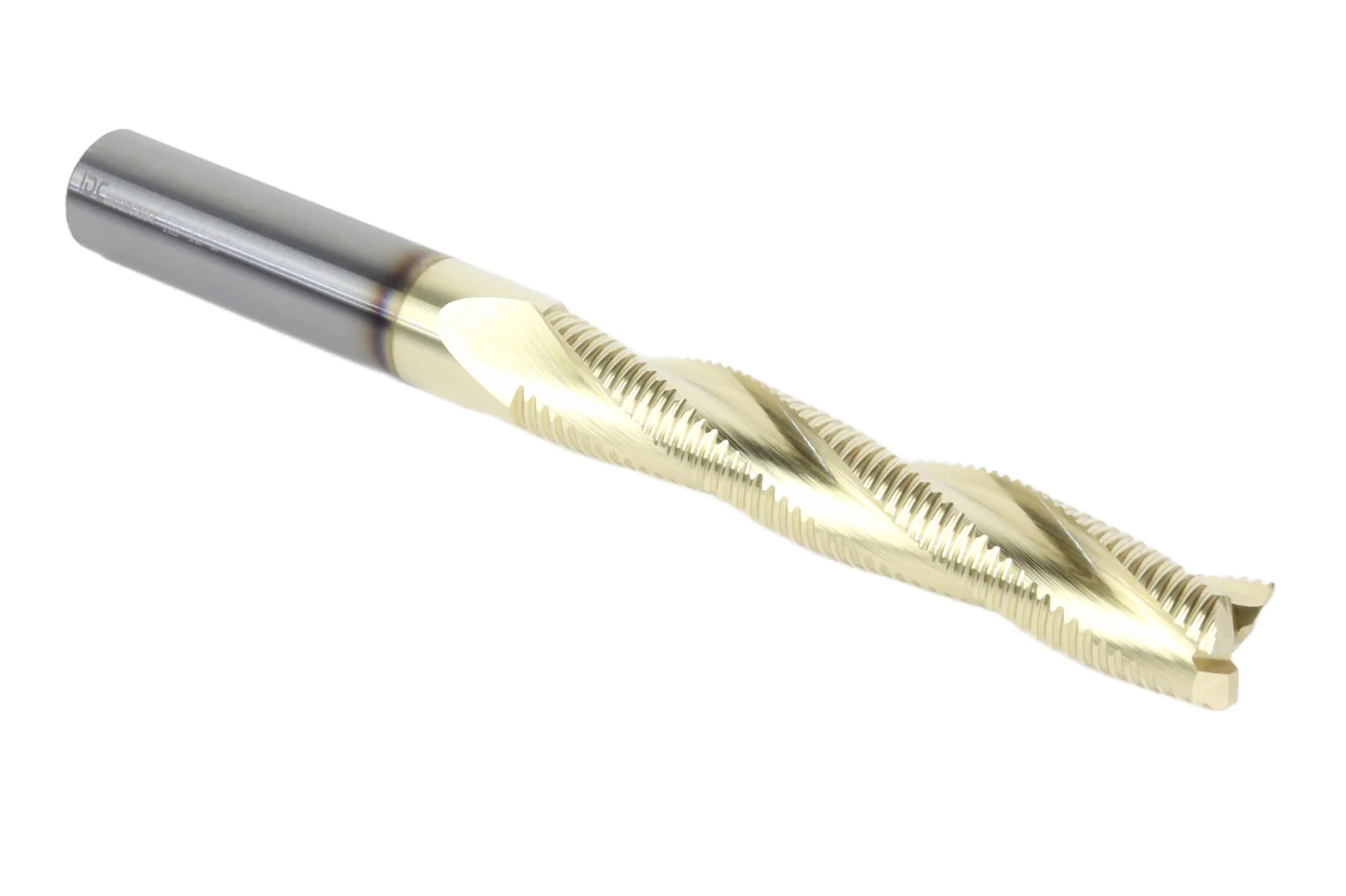 The "DEEP RIPPER" Long High-Performance 1/2" Roughing Endmill, 1" Shank