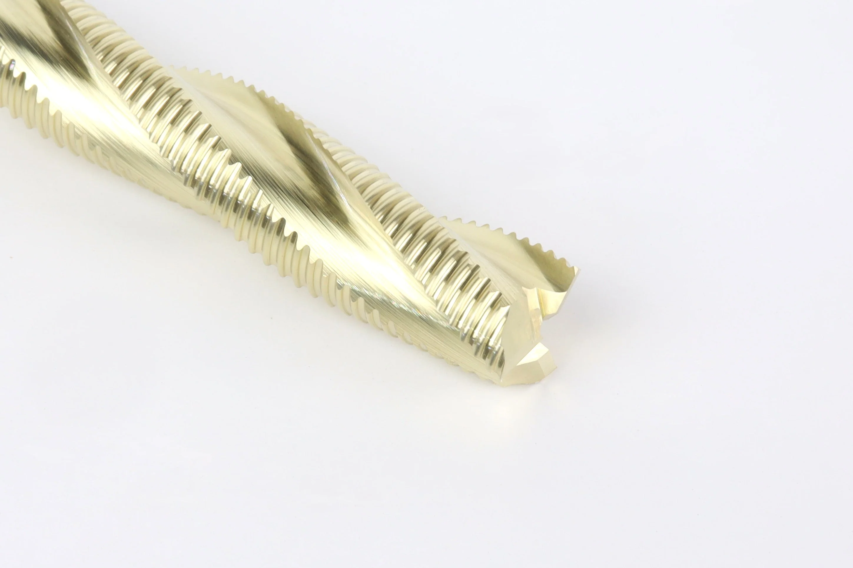 The "DEEP RIPPER" Long High-Performance 1/2" Roughing Endmill, 1" Shank - Image 4