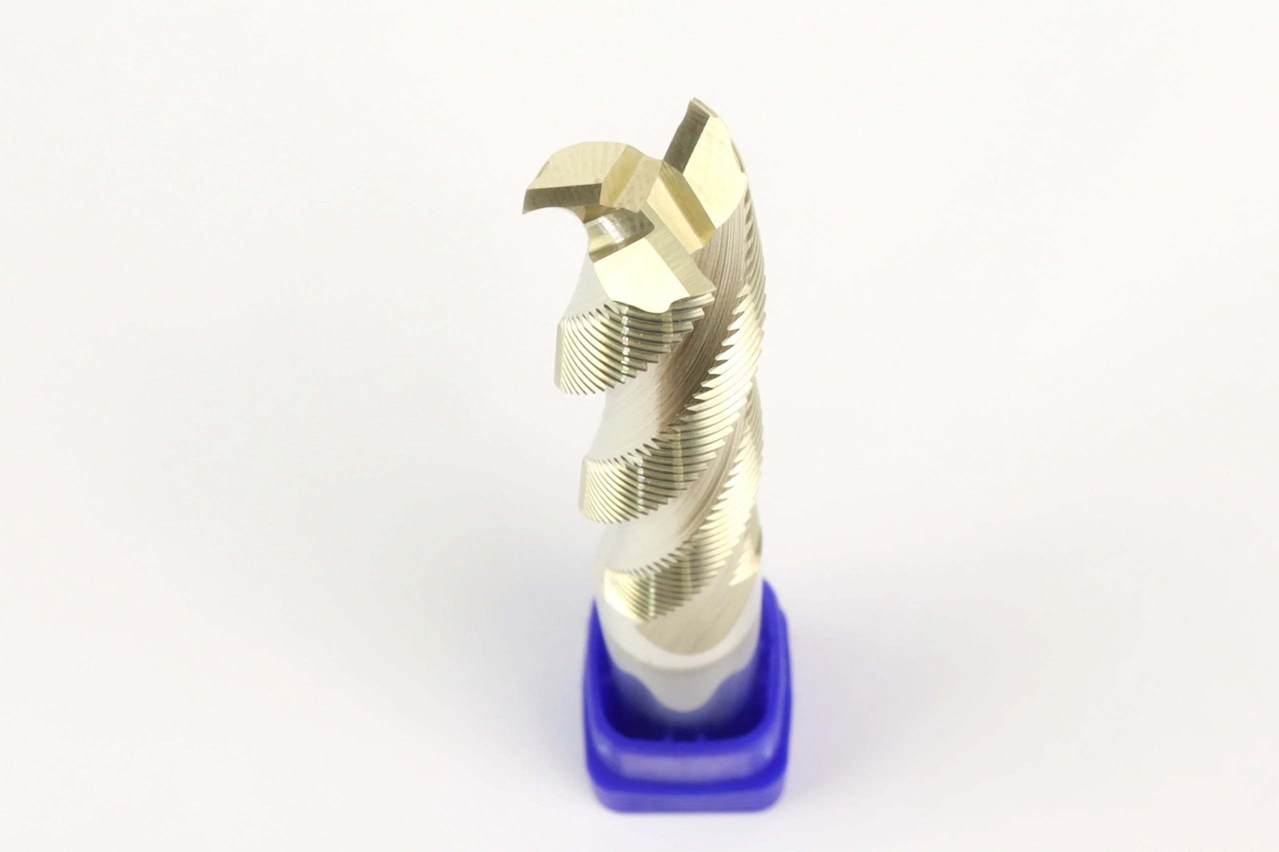 The "DEEP RIPPER" Long High-Performance 1/2" Roughing Endmill, 1" Shank - Image 5