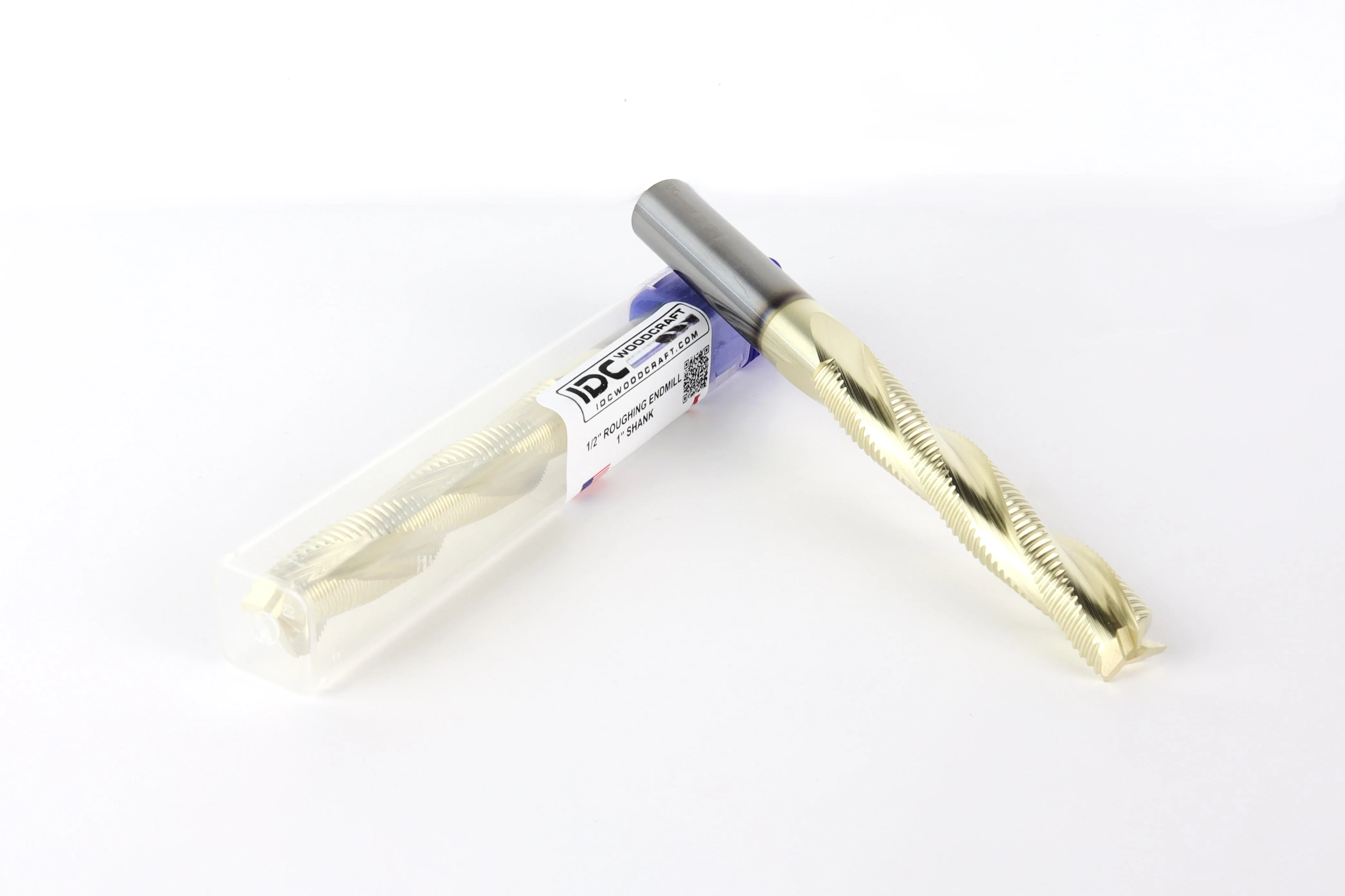The "DEEP RIPPER" Long High-Performance 1/2" Roughing Endmill, 1" Shank - Image 6