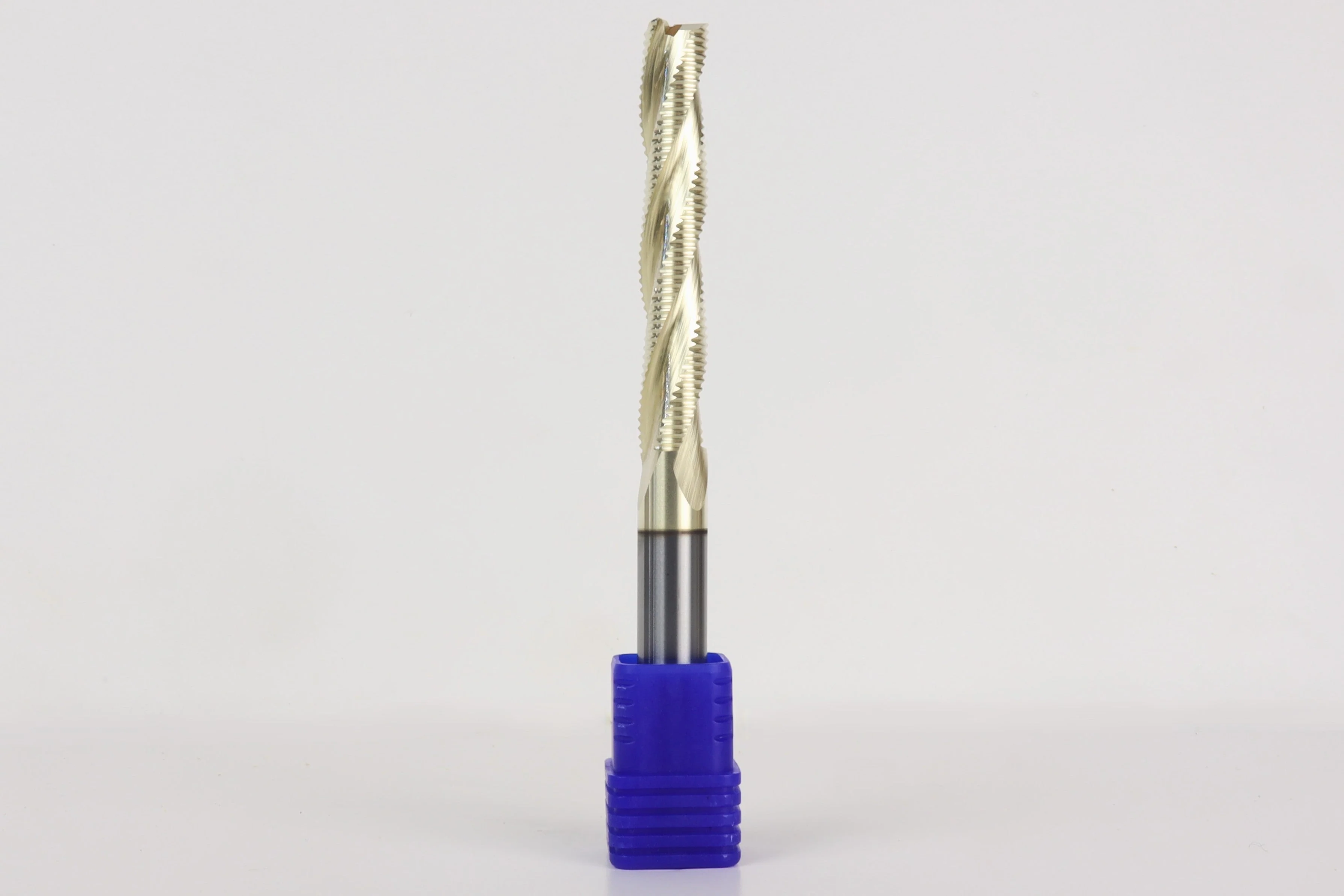 The "DEEP SLAYER" Long High-Performance 3/8" Roughing Endmill, 3/8" Shank - Image 4