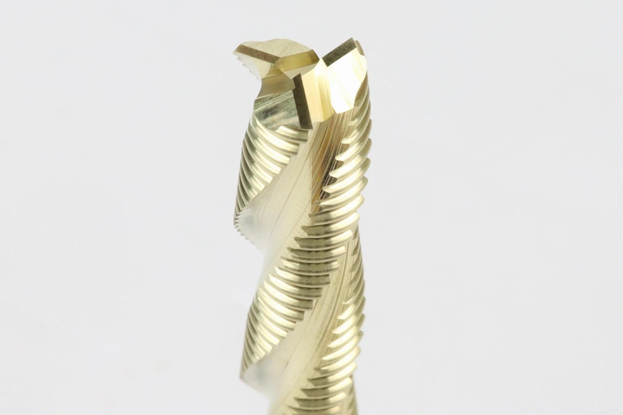 The "DEEP SLAYER" Long High-Performance 3/8" Roughing Endmill, 3/8" Shank - Image 7