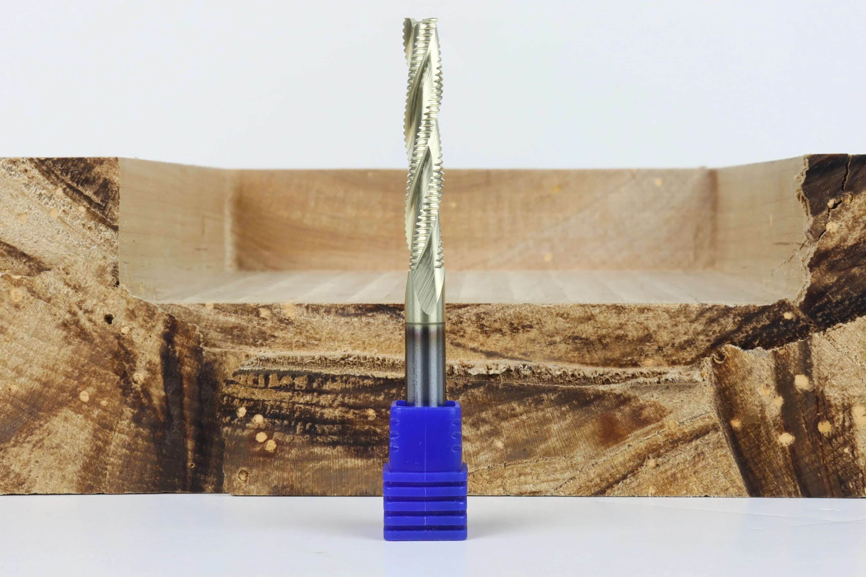 The HOG 1/4" Roughing Endmill Bit For CNC Routers, 1/4" Shank - Image 10